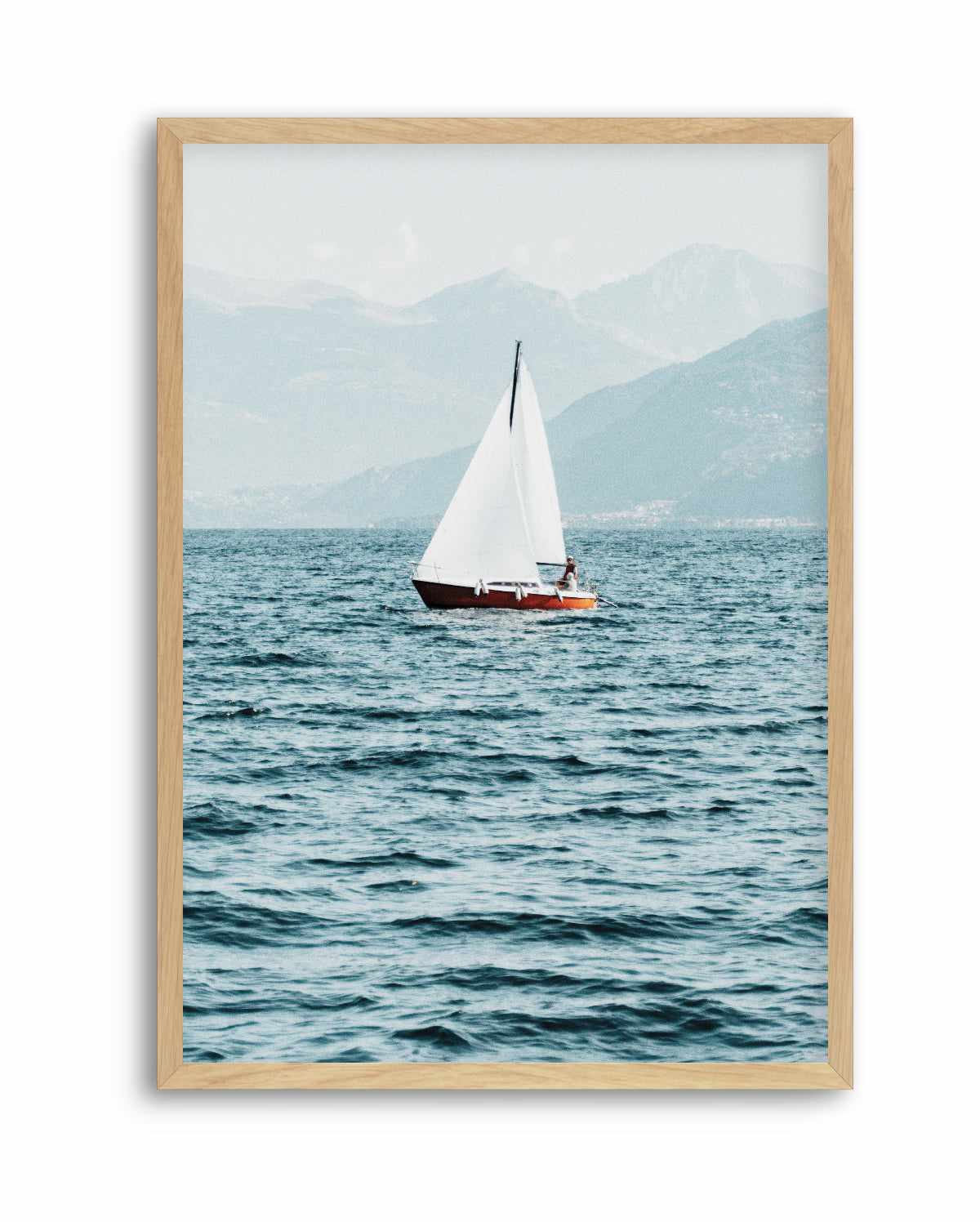 Sailing in Lake Como, Italy | Art Print