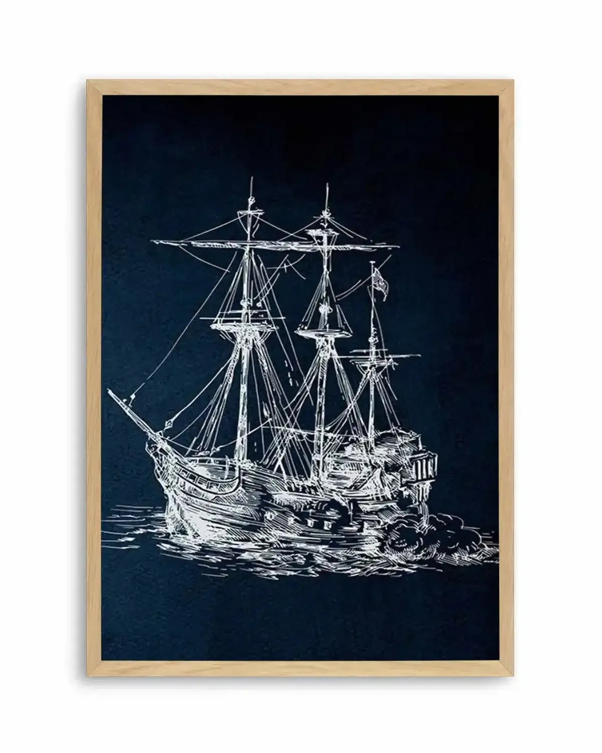 Sailing the Seas I Art Print from Olive et Oriel where you can shop wallpaper and artworks online