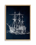 Sailing the Seas I Art Print
