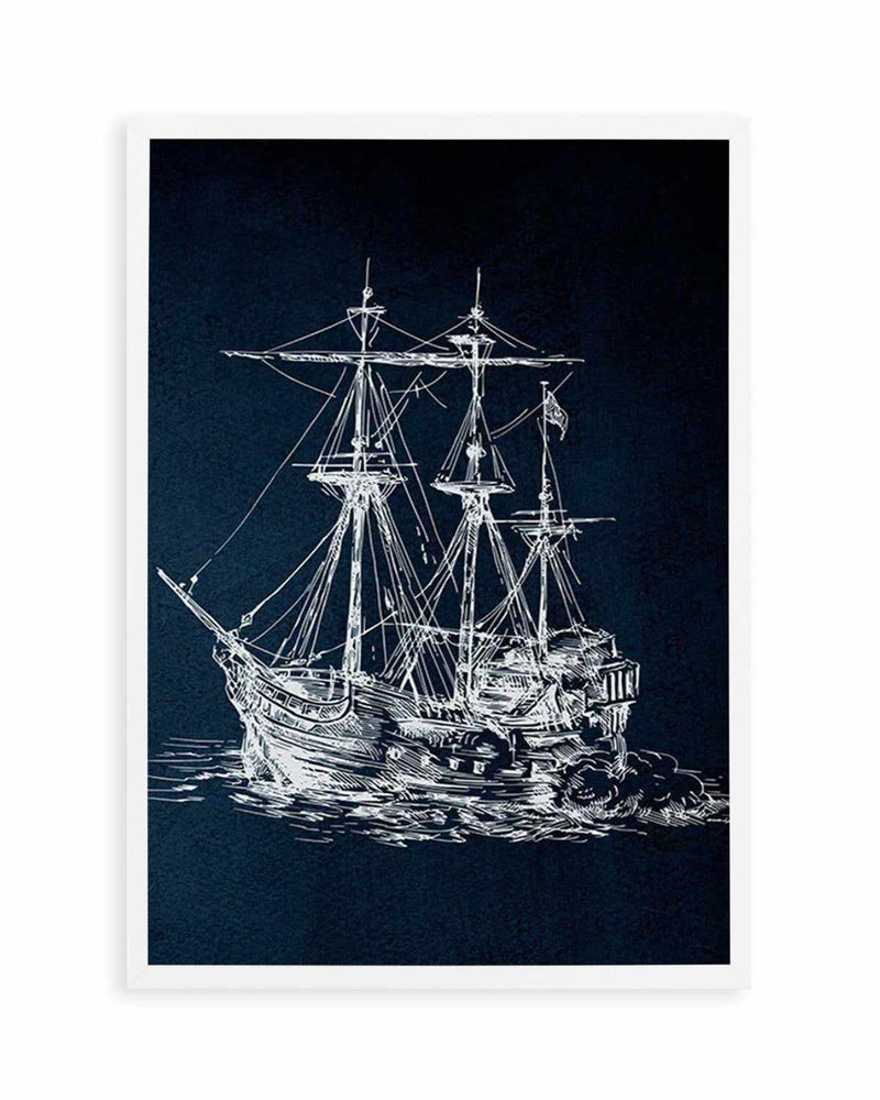 Sailing the Seas I Art Print