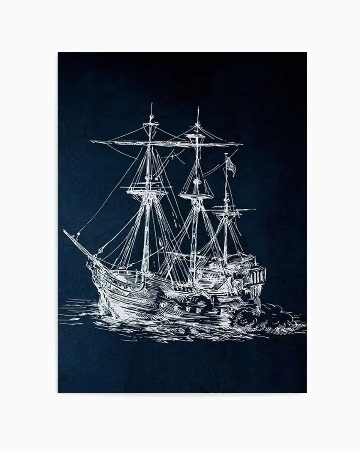 Sailing the Seas I Art Print from Olive et Oriel where you can shop wallpaper and artworks online