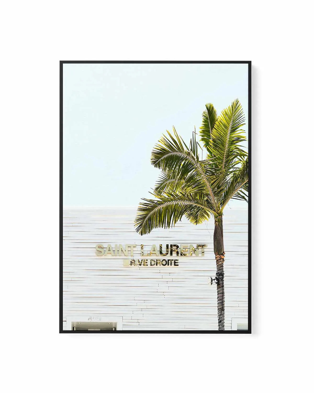 Saint Laurent by Christian Lambert | Framed Canvas Art Print from Olive et Oriel where you can shop wallpaper and artworks online
