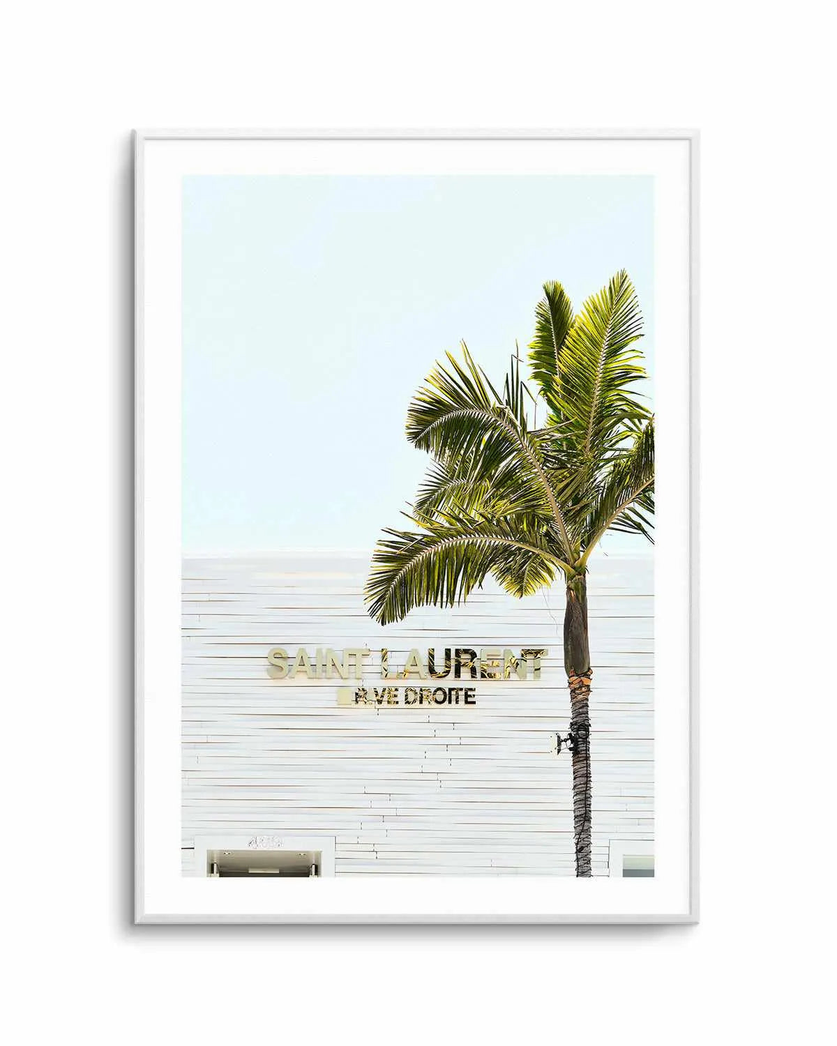 Saint Laurent by Christian Lambert Art Print from Olive et Oriel where you can shop wallpaper and artworks online