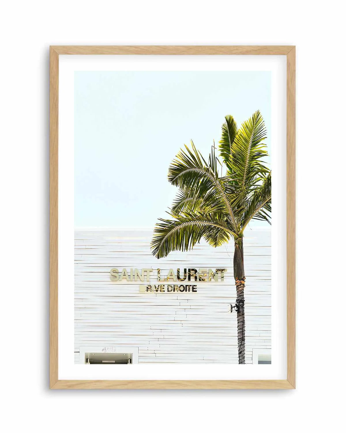 Saint Laurent by Christian Lambert Art Print from Olive et Oriel where you can shop wallpaper and artworks online