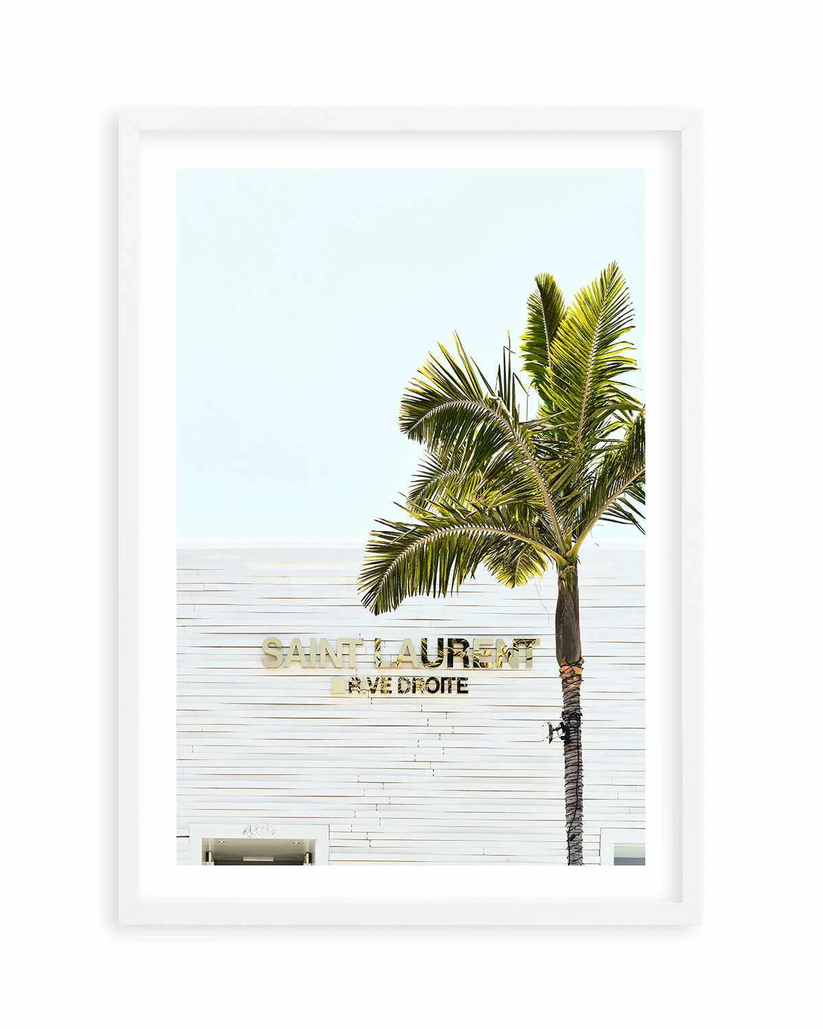 Saint Laurent by Christian Lambert Art Print from Olive et Oriel where you can shop wallpaper and artworks online