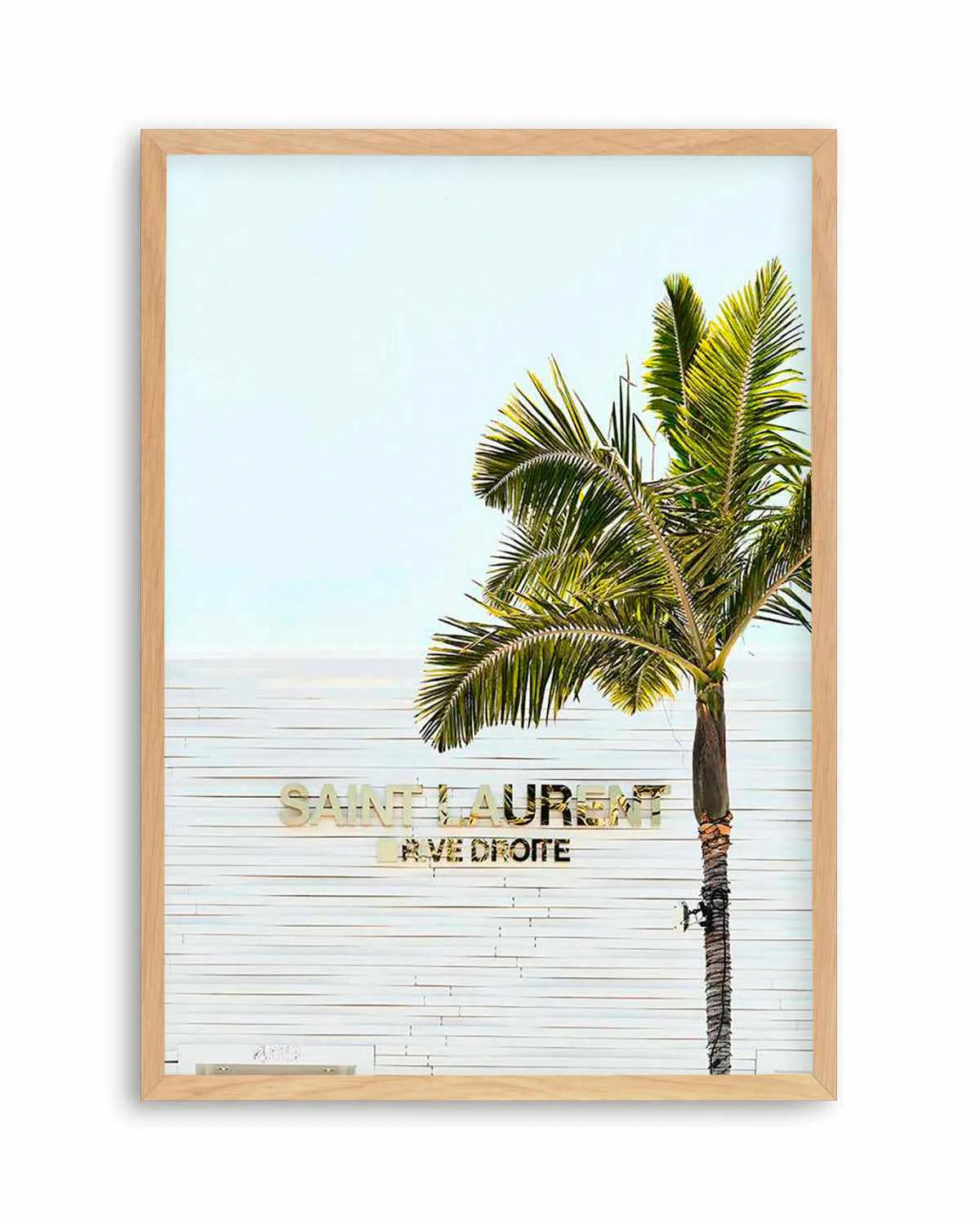 Saint Laurent by Christian Lambert Art Print from Olive et Oriel where you can shop wallpaper and artworks online