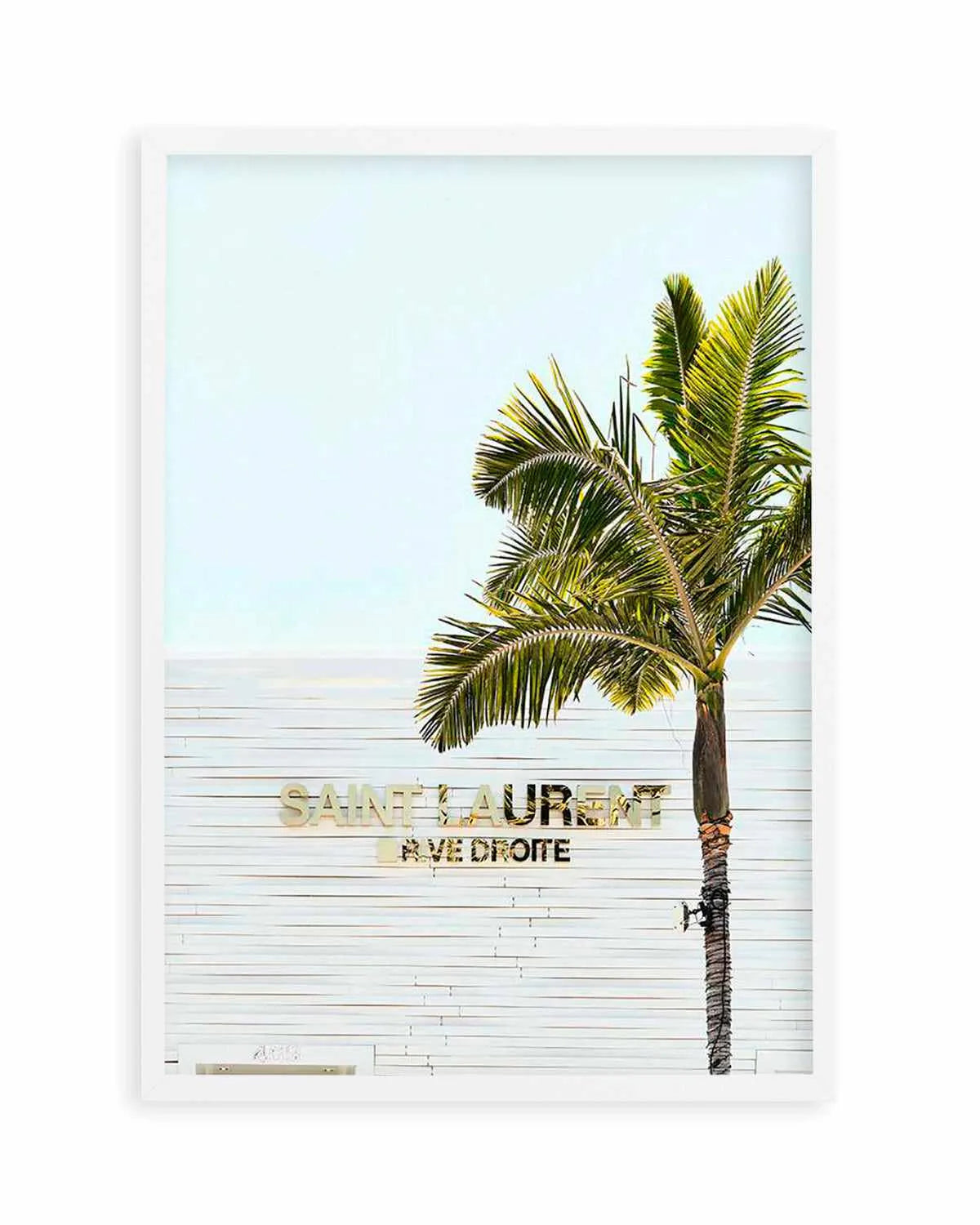 Saint Laurent by Christian Lambert Art Print from Olive et Oriel where you can shop wallpaper and artworks online