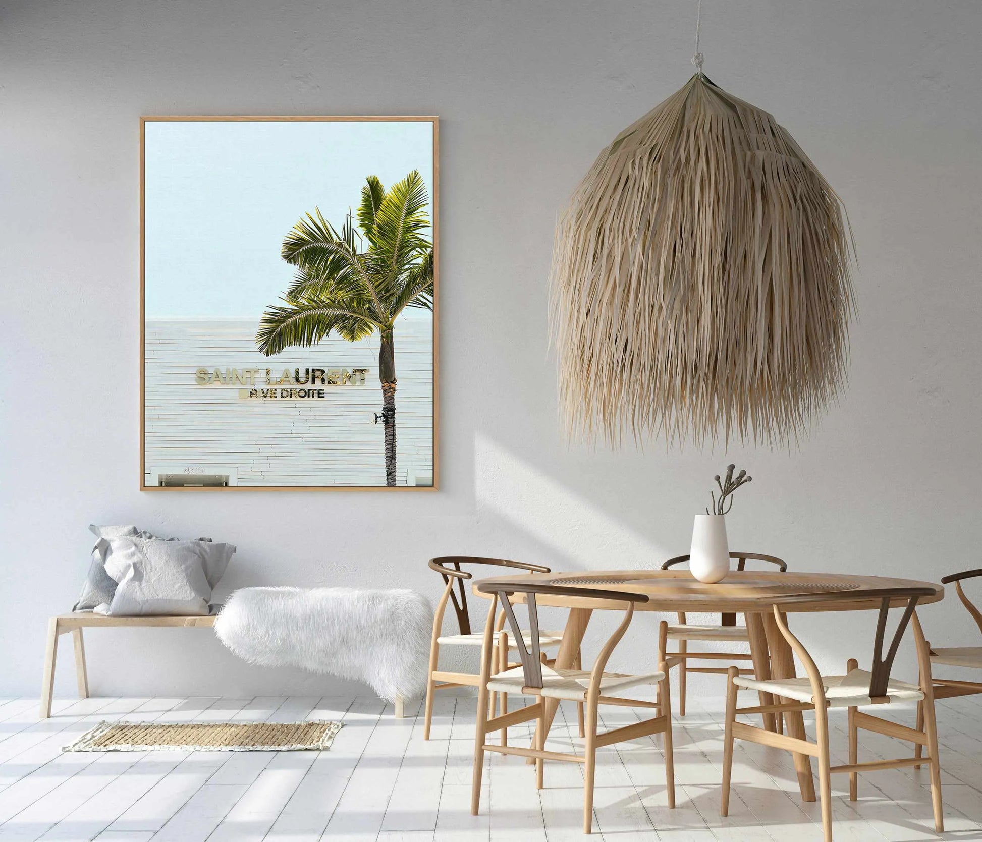 Saint Laurent by Christian Lambert | Framed Canvas Art Print from Olive et Oriel where you can shop wallpaper and artworks online