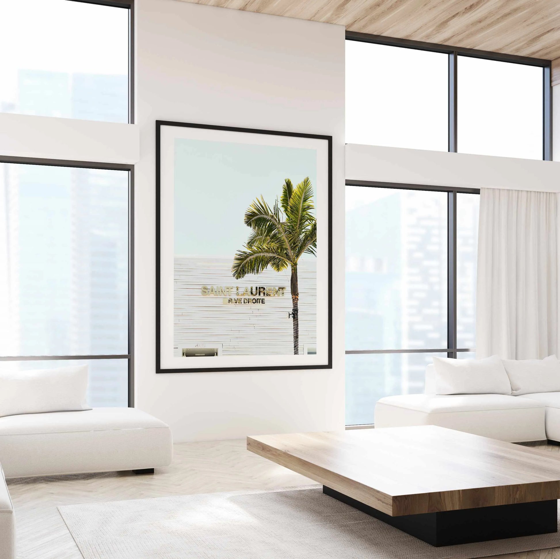 Saint Laurent by Christian Lambert Art Print from Olive et Oriel where you can shop wallpaper and artworks online