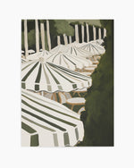 Saint Tropez Umbrellas II | Art Print