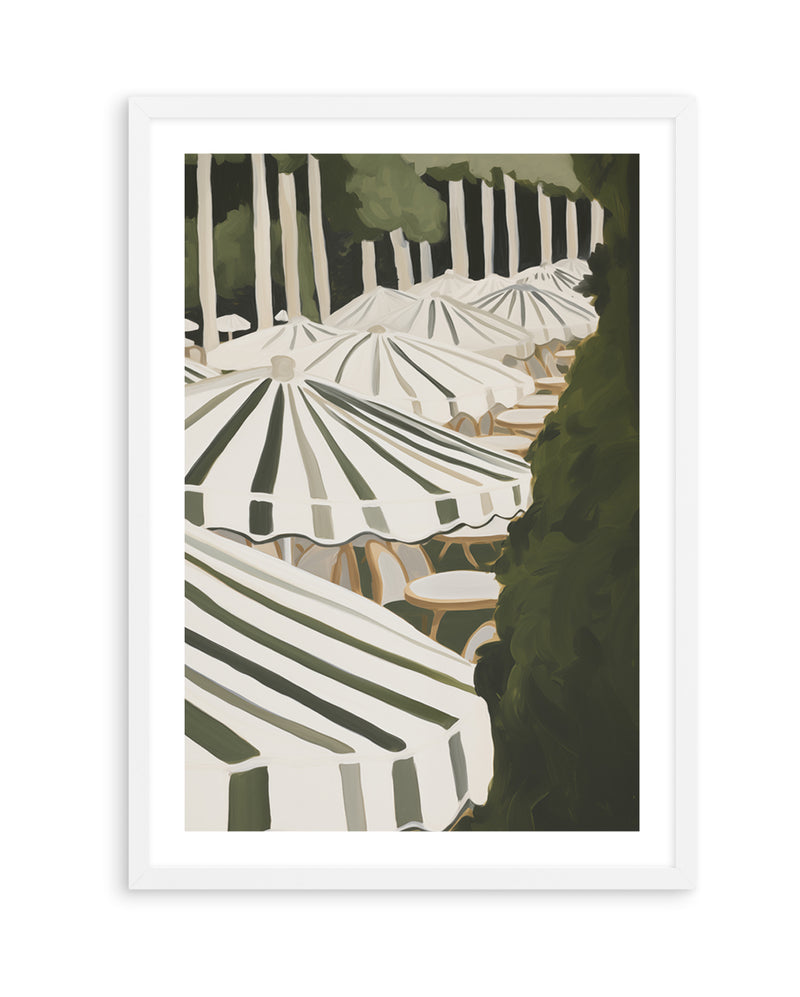 Saint Tropez Umbrellas II | Art Print