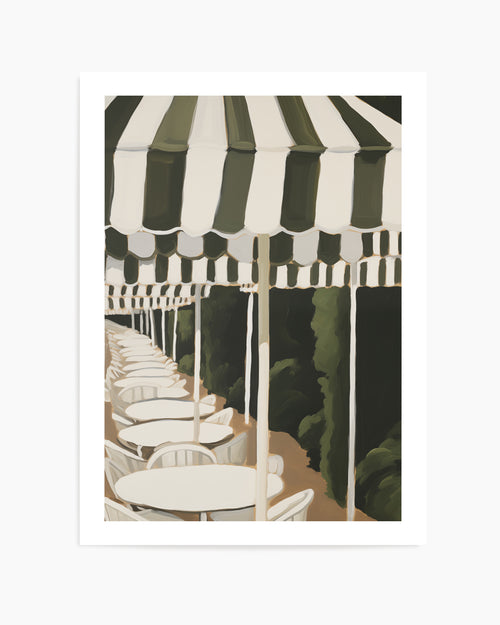 Saint Tropez Umbrellas III | Art Print