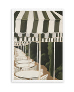 Saint Tropez Umbrellas III | Art Print