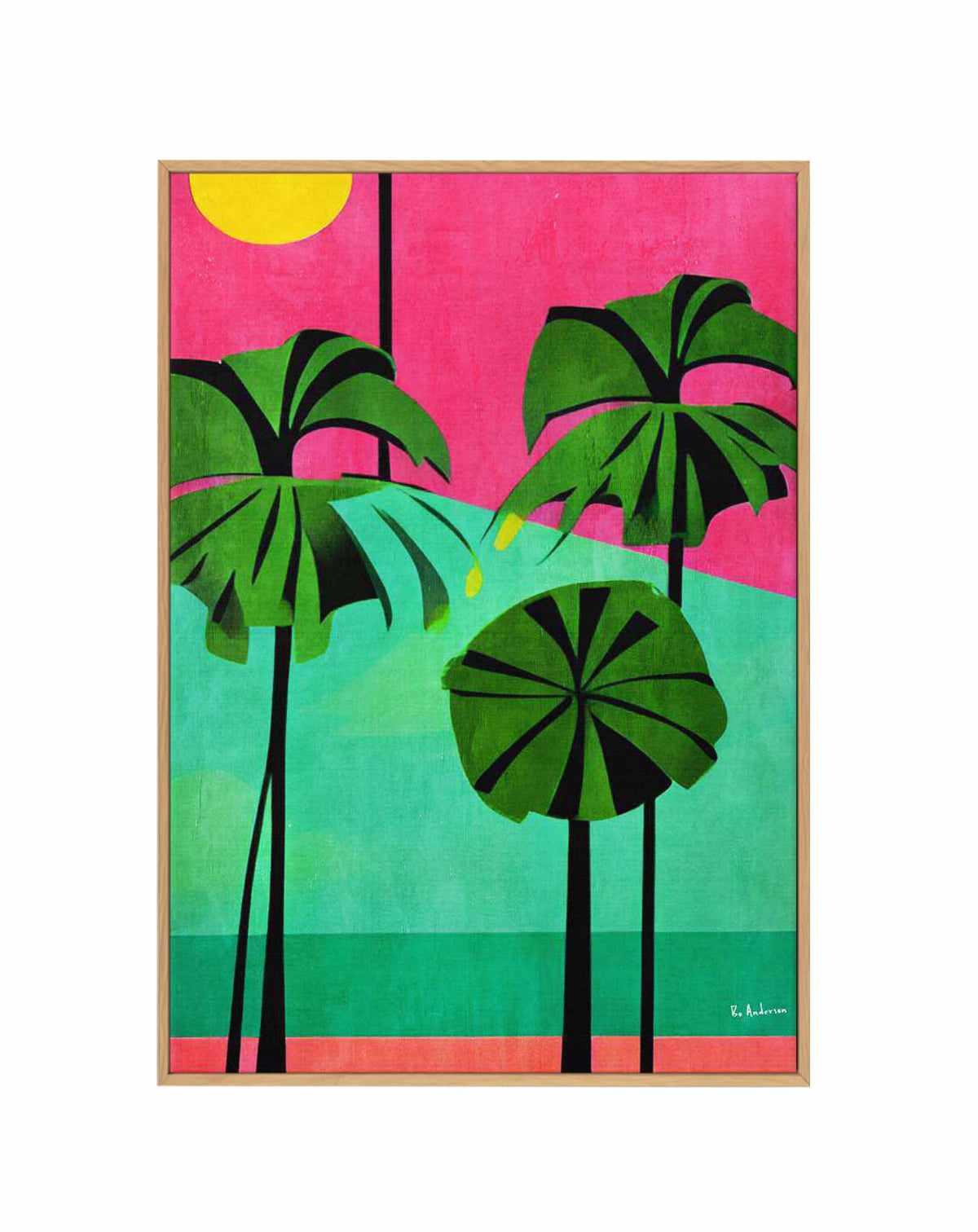 Saint Paul, 1964 by Bo Anderson | Framed Canvas Art Print