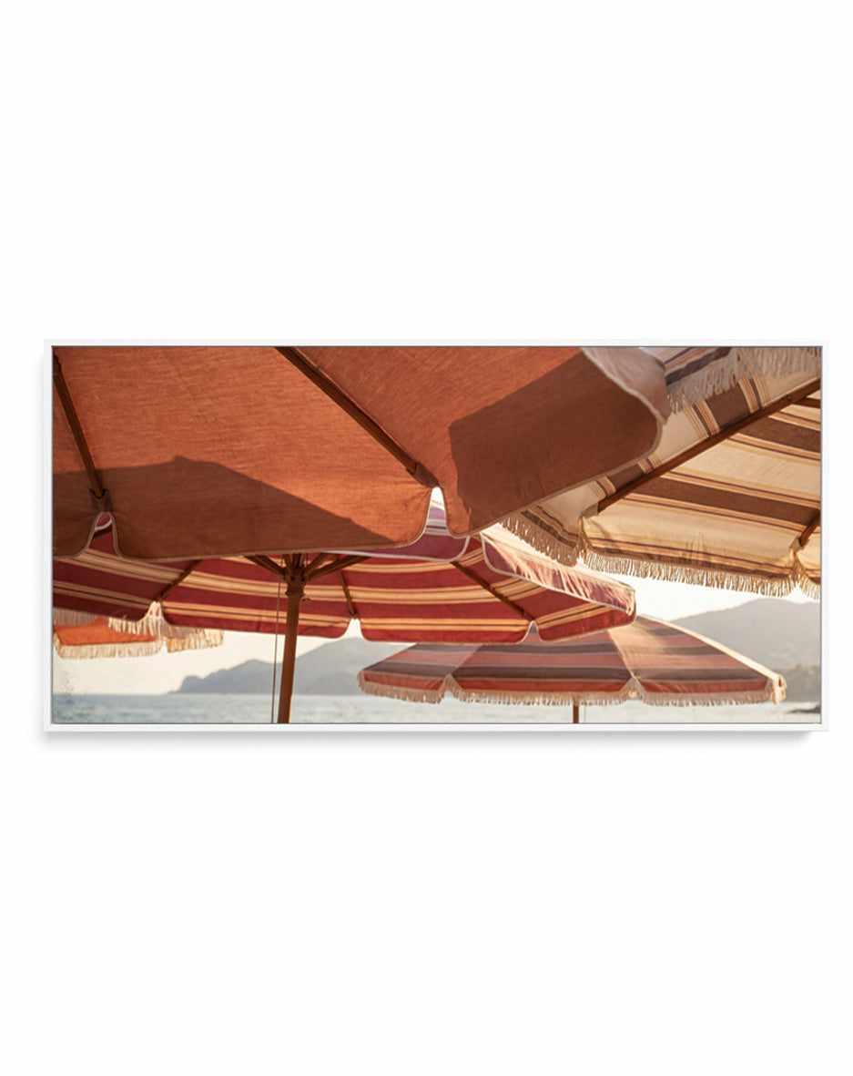 Salt & Stripe | Panoramic Canvas Art Print from Olive et Oriel where you can shop wallpaper and artworks online