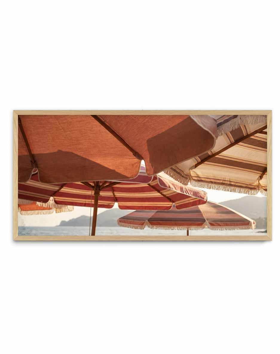 Salt & Stripe | Panoramic Art Print from Olive et Oriel where you can shop wallpaper and artworks online