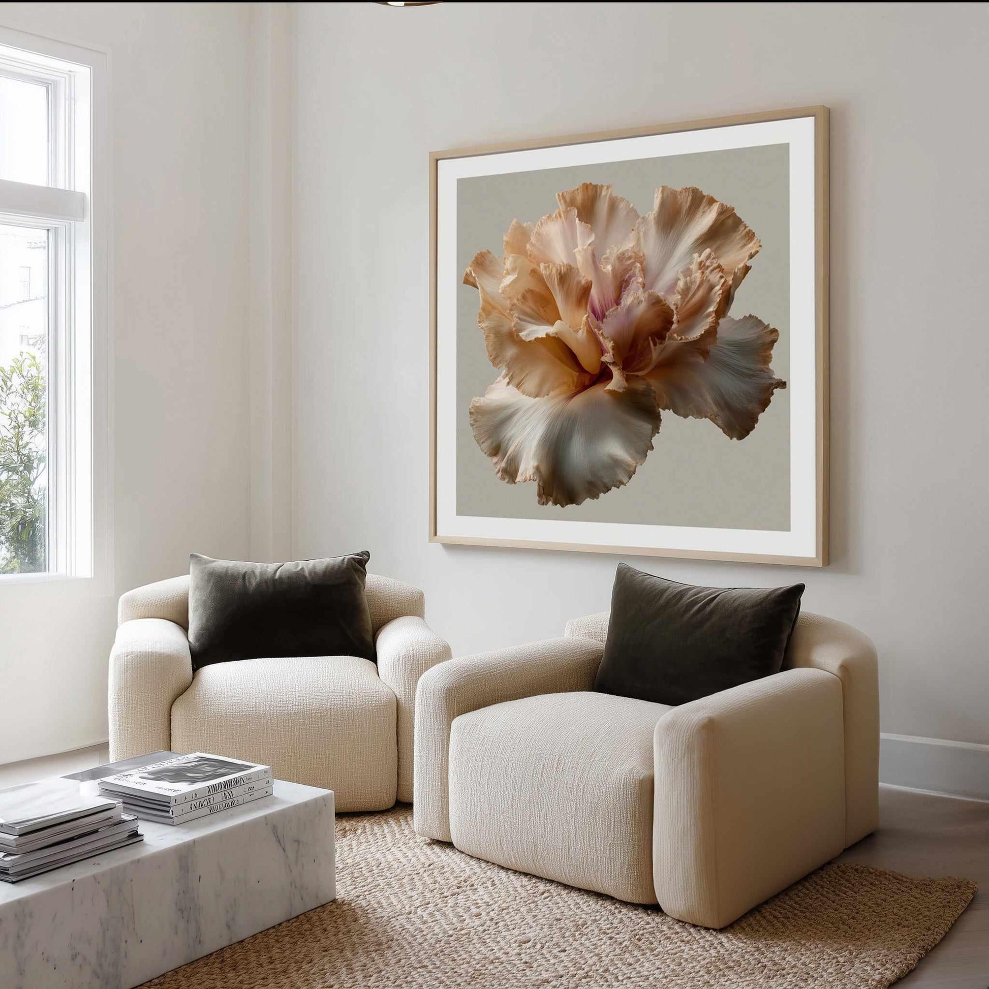 Salt Bloom II | Art Print from Olive et Oriel where you can shop wallpaper and artworks online