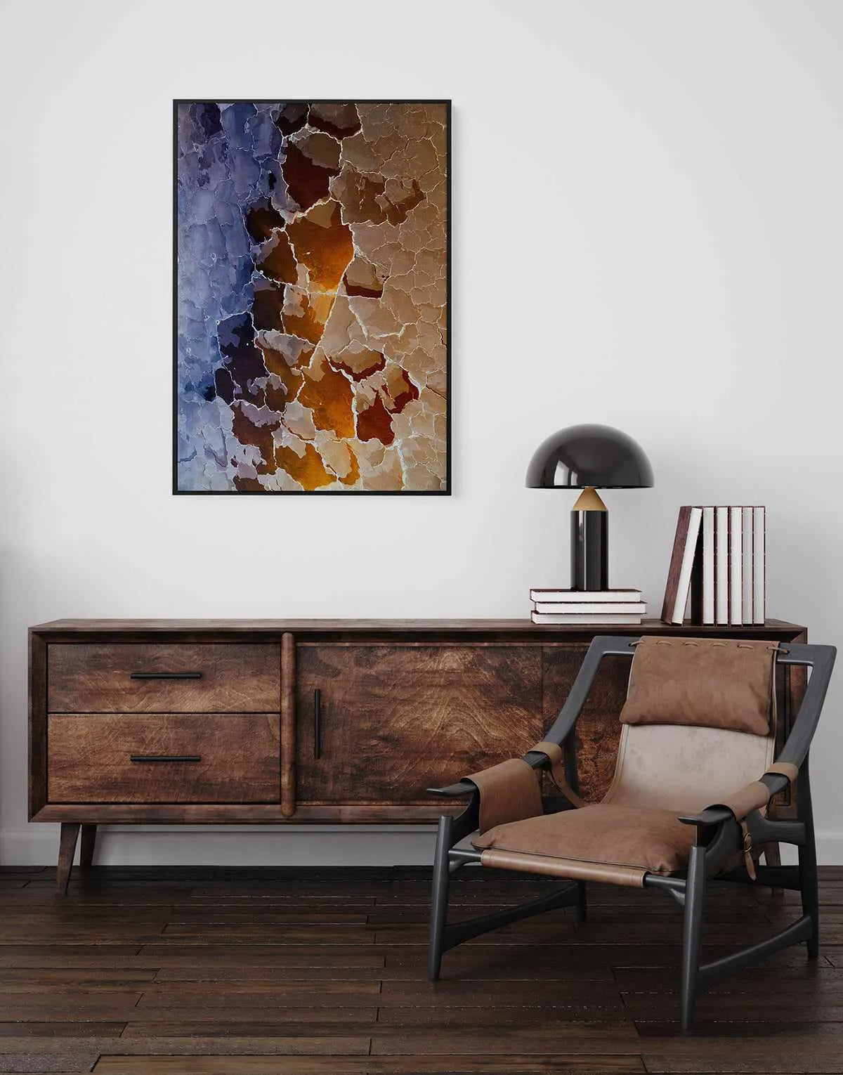 Salt Flat by Phillip Chang | Framed Canvas Art Print from Olive et Oriel where you can shop wallpaper and artworks online