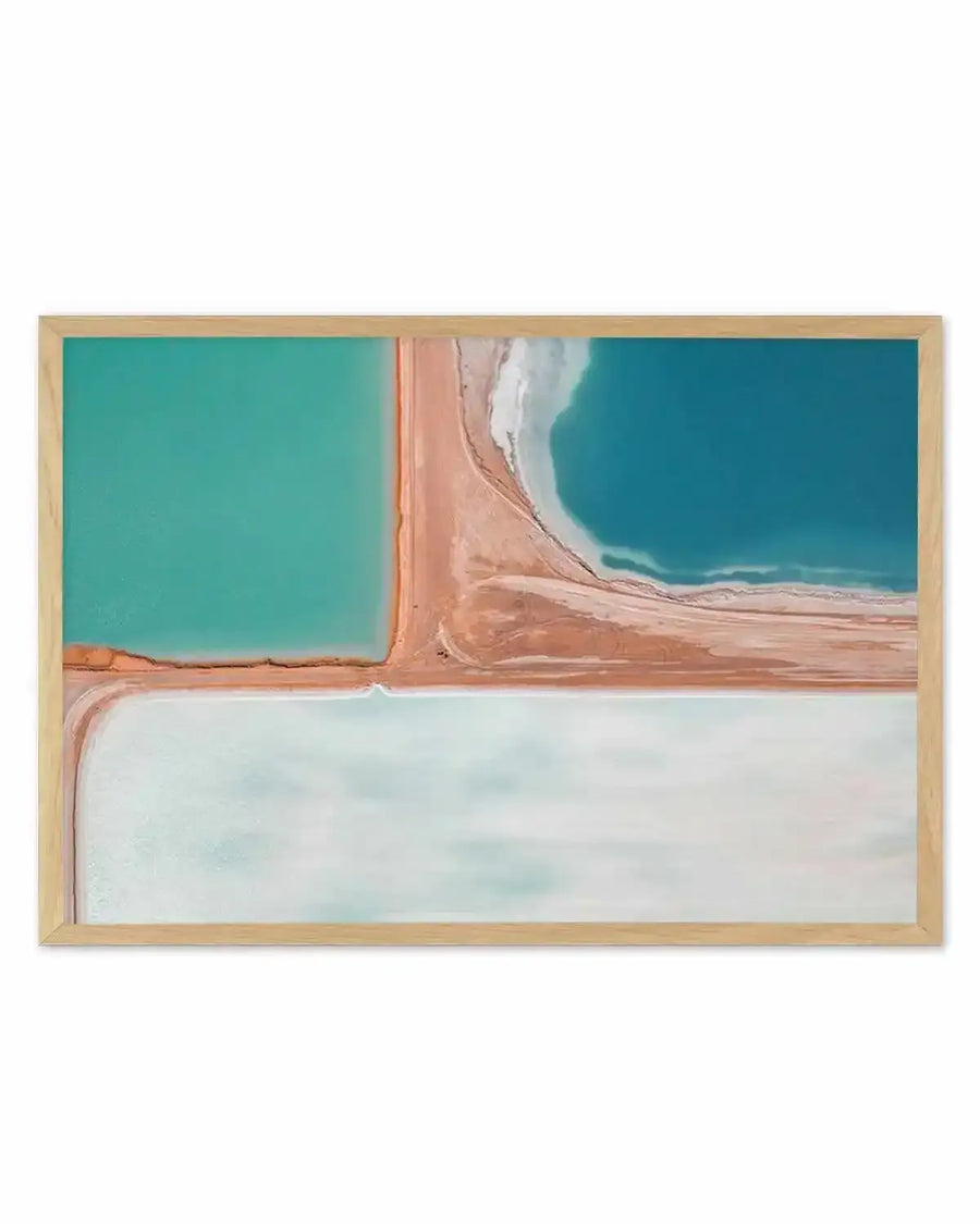 Salt Fields I Art Print from Olive et Oriel where you can shop wallpaper and artworks online