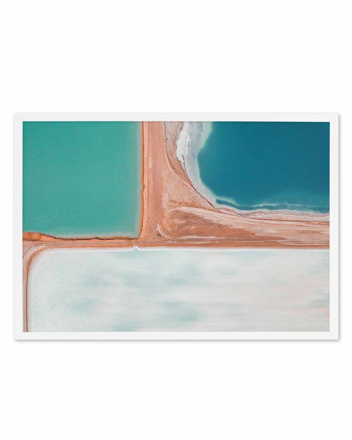 Salt Fields I Art Print