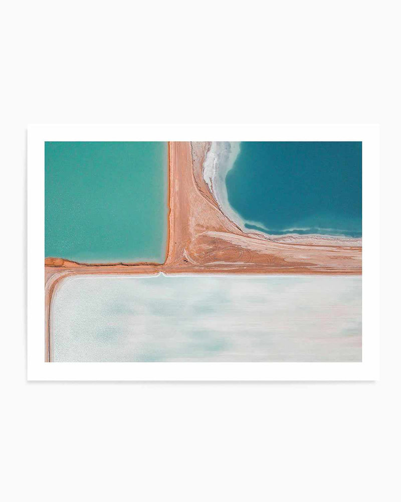 Salt Fields I Art Print
