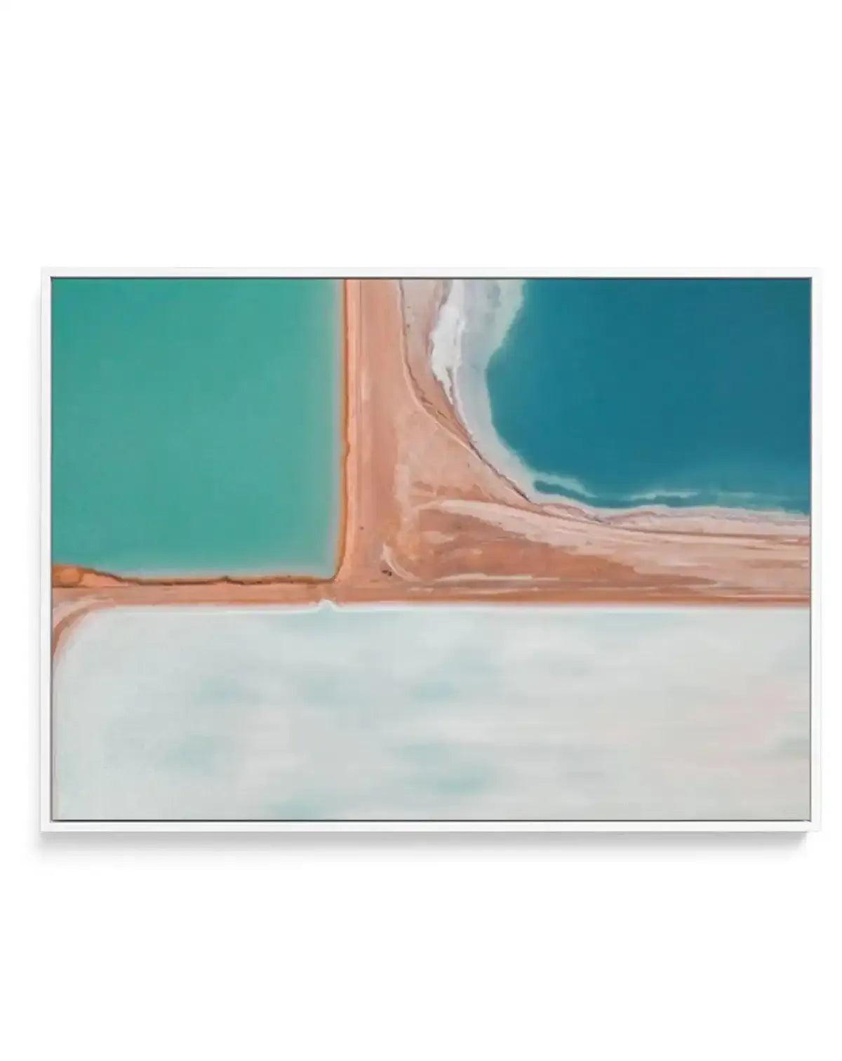 Salt Fields I | Framed Canvas-CANVAS-You can shop wall art online with Olive et Oriel for everything from abstract art to fun kids wall art. Our beautiful modern art prints and canvas art are available from large canvas prints to wall art paintings and our proudly Australian artwork collection offers only the highest quality framed large wall art and canvas art Australia - You can buy fashion photography prints or Hampton print posters and paintings on canvas from Olive et Oriel and have them de