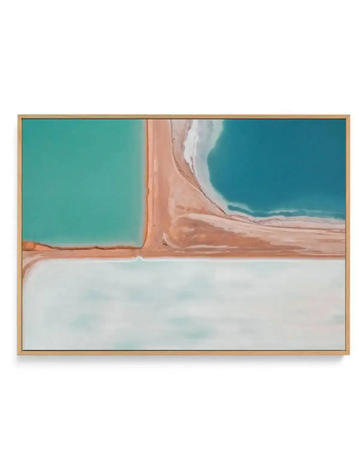Salt Fields I | Framed Canvas-CANVAS-You can shop wall art online with Olive et Oriel for everything from abstract art to fun kids wall art. Our beautiful modern art prints and canvas art are available from large canvas prints to wall art paintings and our proudly Australian artwork collection offers only the highest quality framed large wall art and canvas art Australia - You can buy fashion photography prints or Hampton print posters and paintings on canvas from Olive et Oriel and have them de