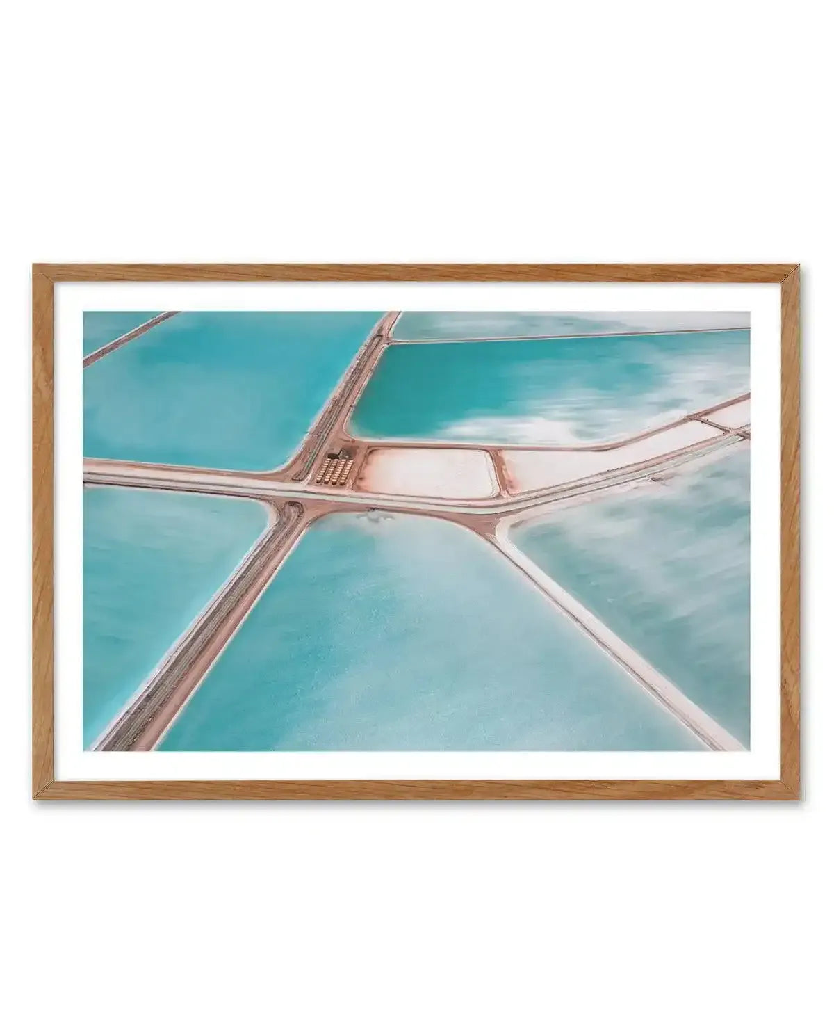 Salt Fields II Art Print-PRINT-Olive et Oriel-Olive et Oriel-50x70 cm | 19.6" x 27.5"-Walnut-With White Border-Buy-Australian-Art-Prints-Online-with-Olive-et-Oriel-Your-Artwork-Specialists-Austrailia-Decorate-With-Coastal-Photo-Wall-Art-Prints-From-Our-Beach-House-Artwork-Collection-Fine-Poster-and-Framed-Artwork