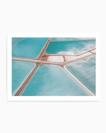 Salt Fields II Art Print from Olive et Oriel where you can shop wallpaper and artworks online