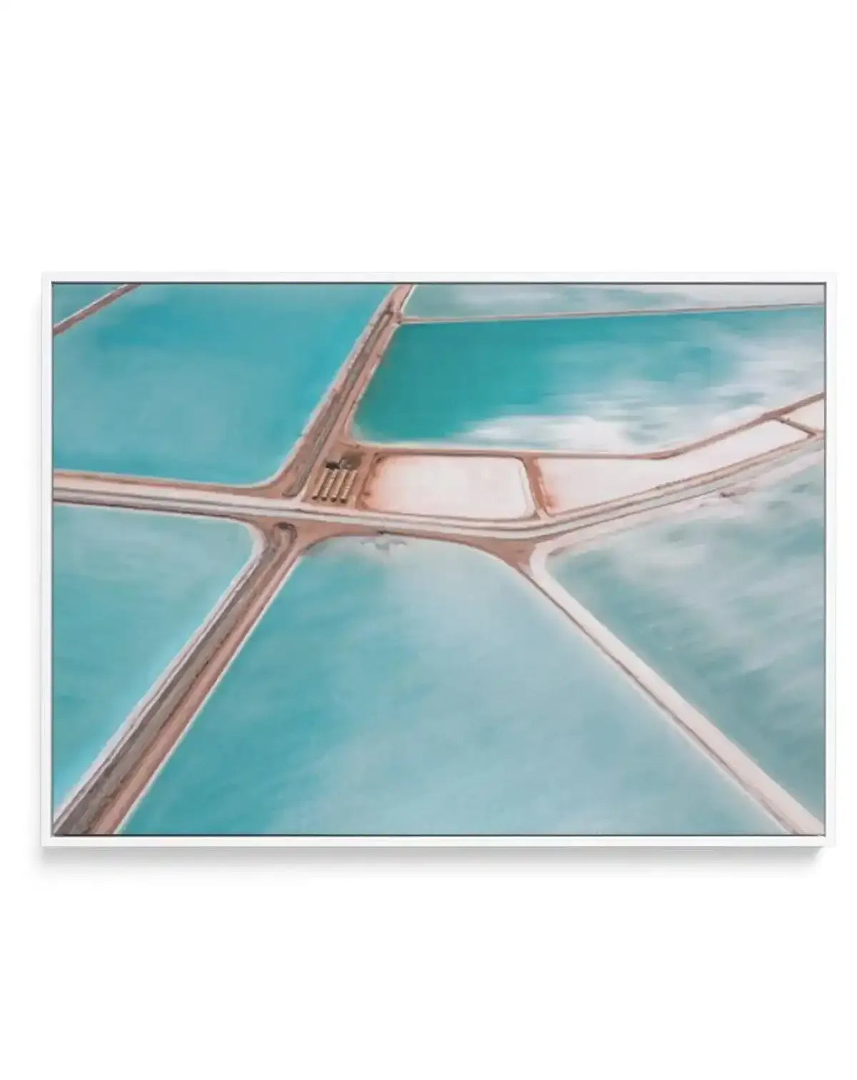 Salt Fields II | Framed Canvas-CANVAS-You can shop wall art online with Olive et Oriel for everything from abstract art to fun kids wall art. Our beautiful modern art prints and canvas art are available from large canvas prints to wall art paintings and our proudly Australian artwork collection offers only the highest quality framed large wall art and canvas art Australia - You can buy fashion photography prints or Hampton print posters and paintings on canvas from Olive et Oriel and have them d