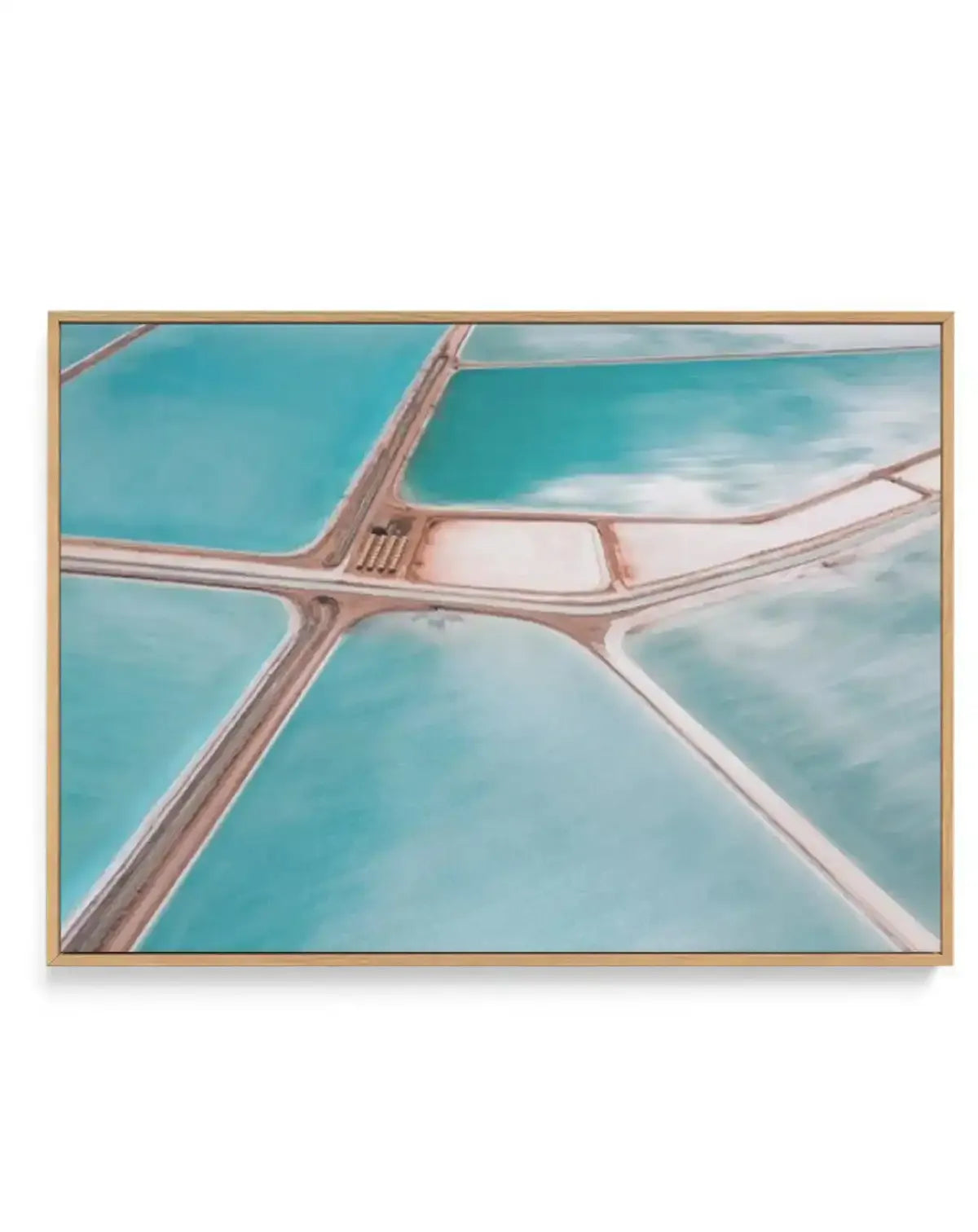 Salt Fields II | Framed Canvas-CANVAS-You can shop wall art online with Olive et Oriel for everything from abstract art to fun kids wall art. Our beautiful modern art prints and canvas art are available from large canvas prints to wall art paintings and our proudly Australian artwork collection offers only the highest quality framed large wall art and canvas art Australia - You can buy fashion photography prints or Hampton print posters and paintings on canvas from Olive et Oriel and have them d