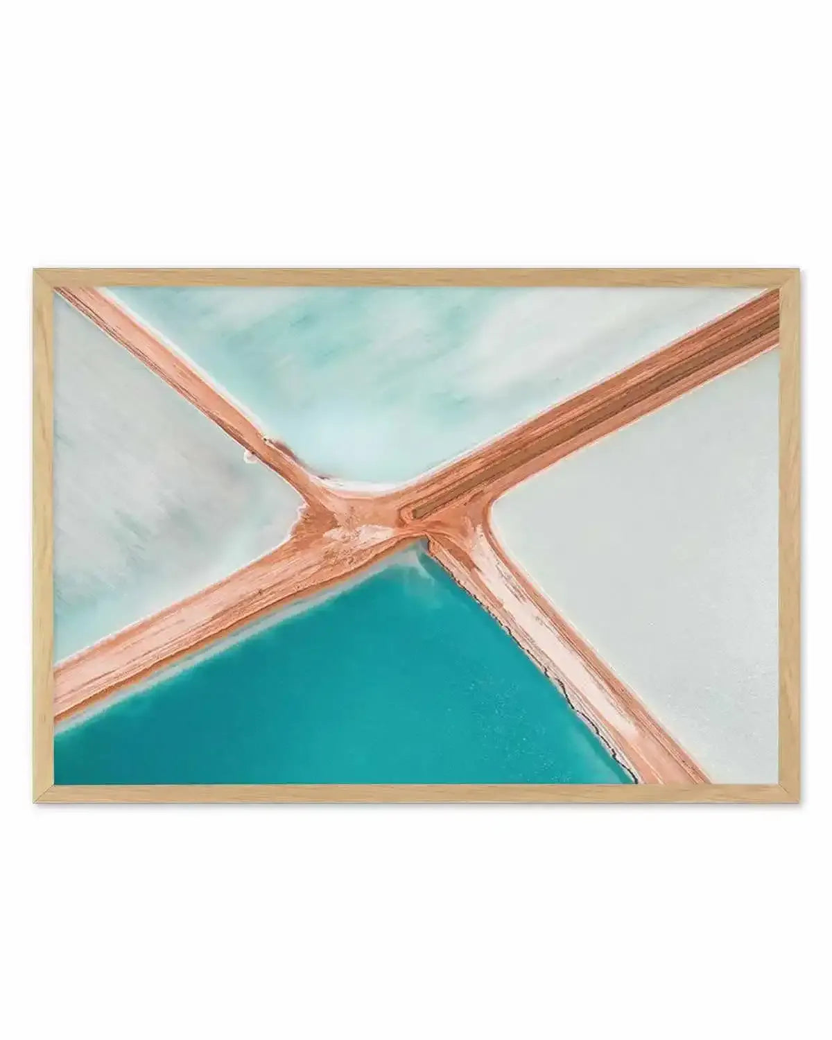 Salt Fields III Art Print from Olive et Oriel where you can shop wallpaper and artworks online