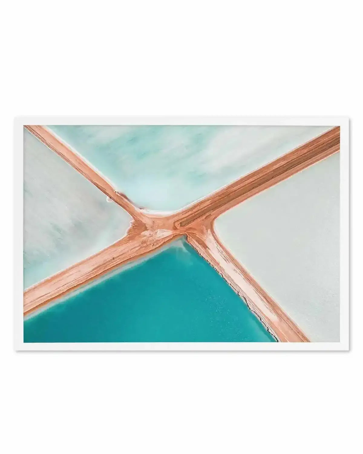 Salt Fields III Art Print from Olive et Oriel where you can shop wallpaper and artworks online