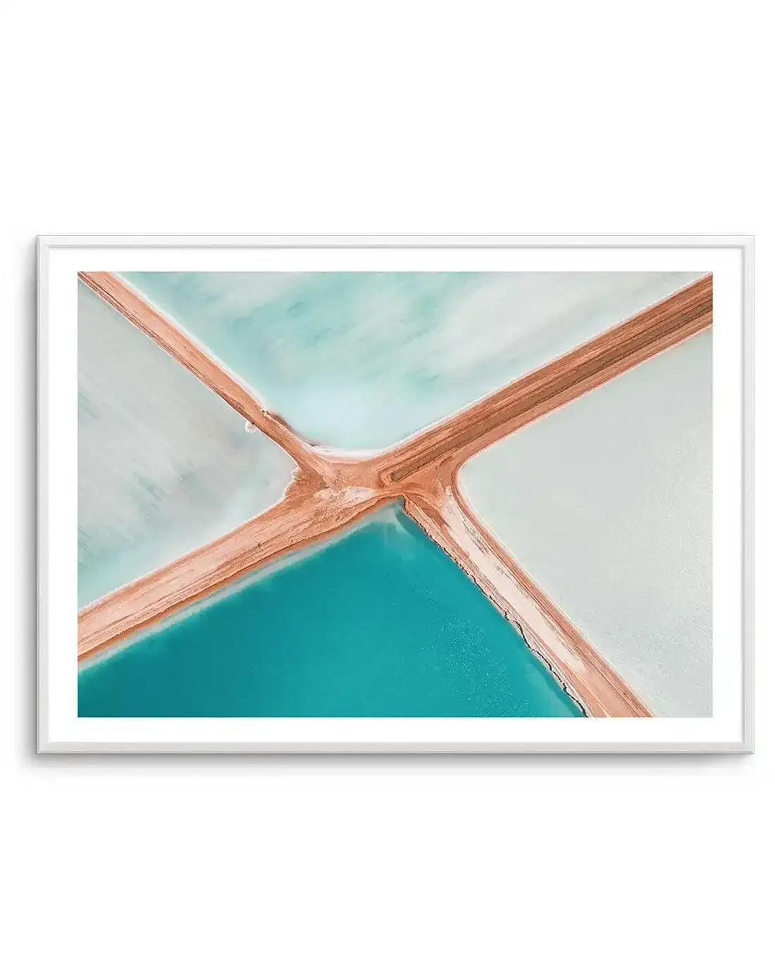 Salt Fields III Art Print-PRINT-Olive et Oriel-Olive et Oriel-A5 | 5.8" x 8.3" | 14.8 x 21cm-Unframed Art Print-With White Border-Buy-Australian-Art-Prints-Online-with-Olive-et-Oriel-Your-Artwork-Specialists-Austrailia-Decorate-With-Coastal-Photo-Wall-Art-Prints-From-Our-Beach-House-Artwork-Collection-Fine-Poster-and-Framed-Artwork