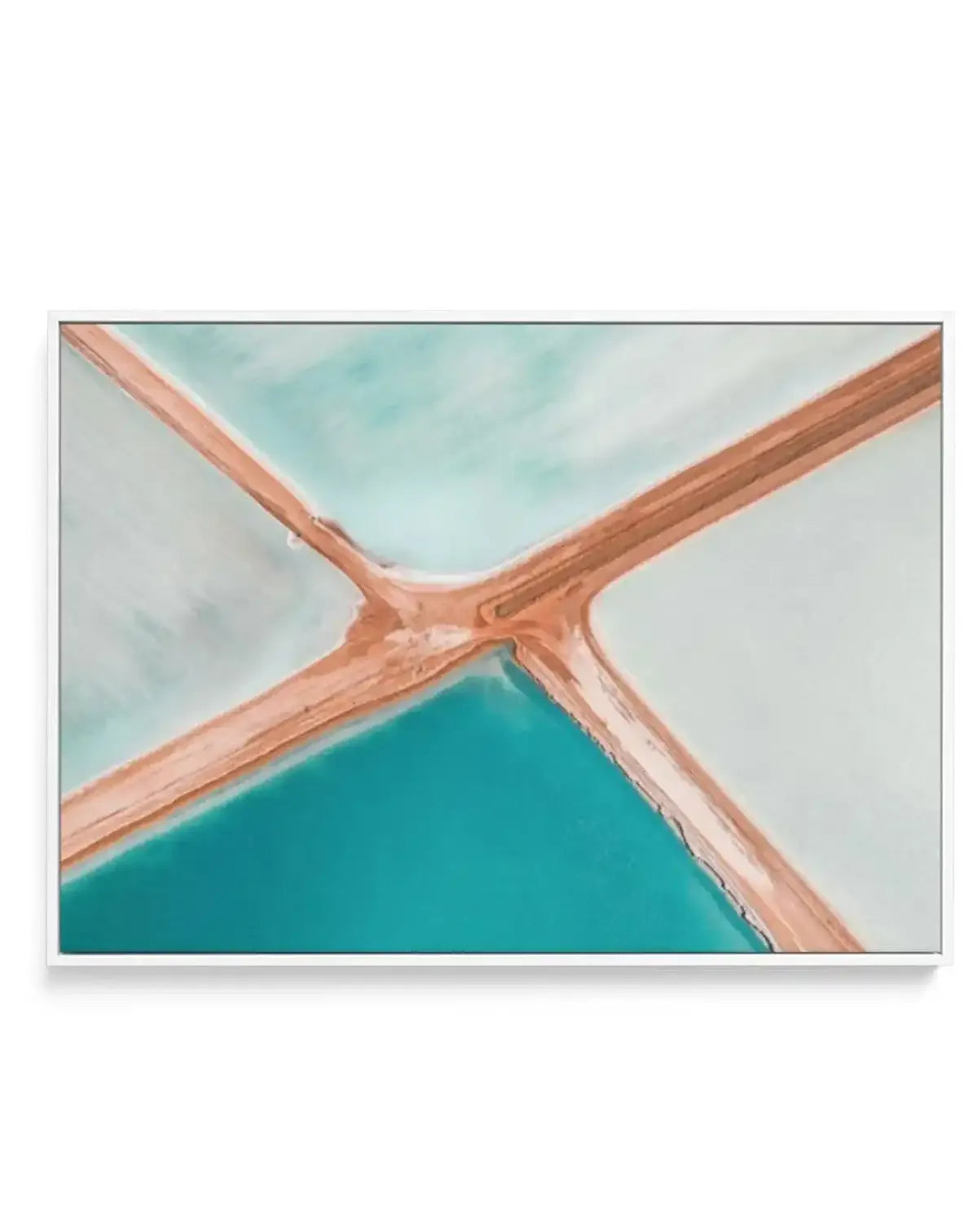 Salt Fields III | Framed Canvas-CANVAS-You can shop wall art online with Olive et Oriel for everything from abstract art to fun kids wall art. Our beautiful modern art prints and canvas art are available from large canvas prints to wall art paintings and our proudly Australian artwork collection offers only the highest quality framed large wall art and canvas art Australia - You can buy fashion photography prints or Hampton print posters and paintings on canvas from Olive et Oriel and have them 