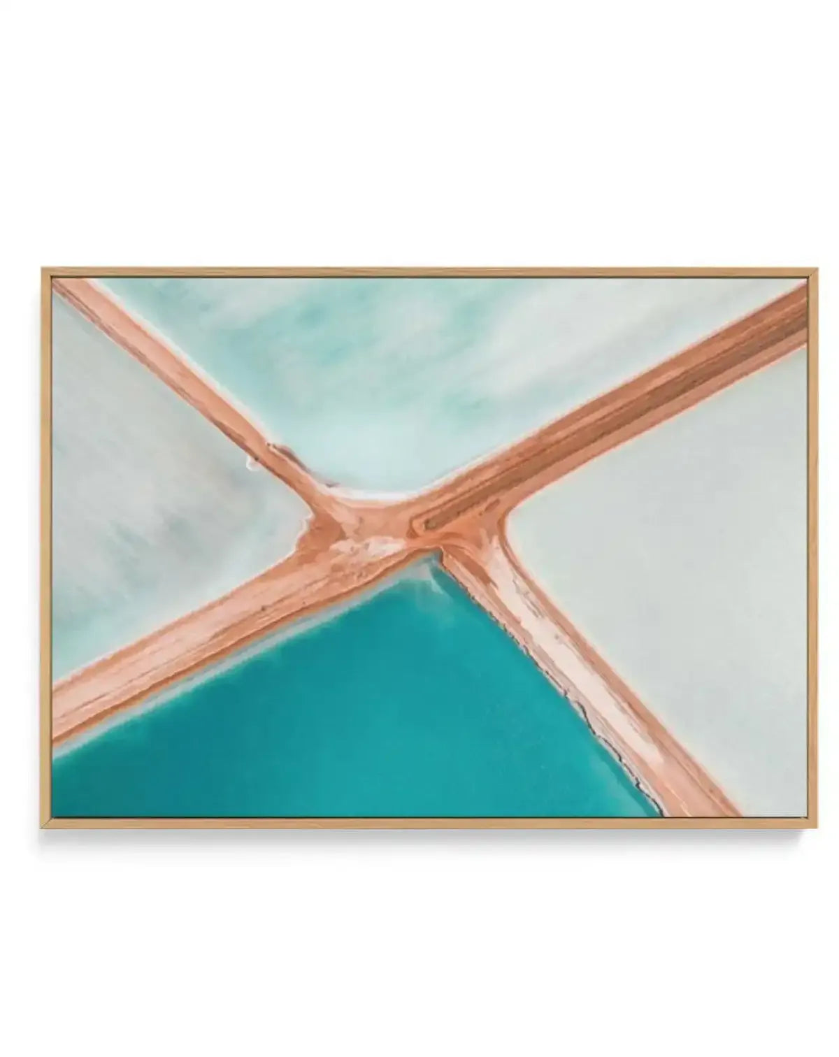 Salt Fields III | Framed Canvas-CANVAS-You can shop wall art online with Olive et Oriel for everything from abstract art to fun kids wall art. Our beautiful modern art prints and canvas art are available from large canvas prints to wall art paintings and our proudly Australian artwork collection offers only the highest quality framed large wall art and canvas art Australia - You can buy fashion photography prints or Hampton print posters and paintings on canvas from Olive et Oriel and have them 