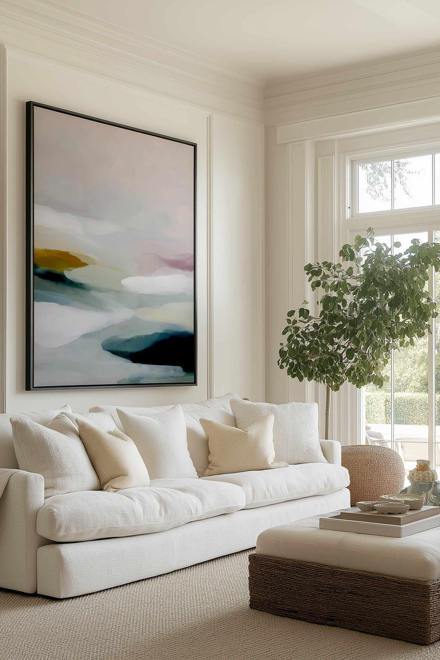 Salt Flats | Framed Canvas Art Print from Olive et Oriel where you can shop wallpaper and artworks online