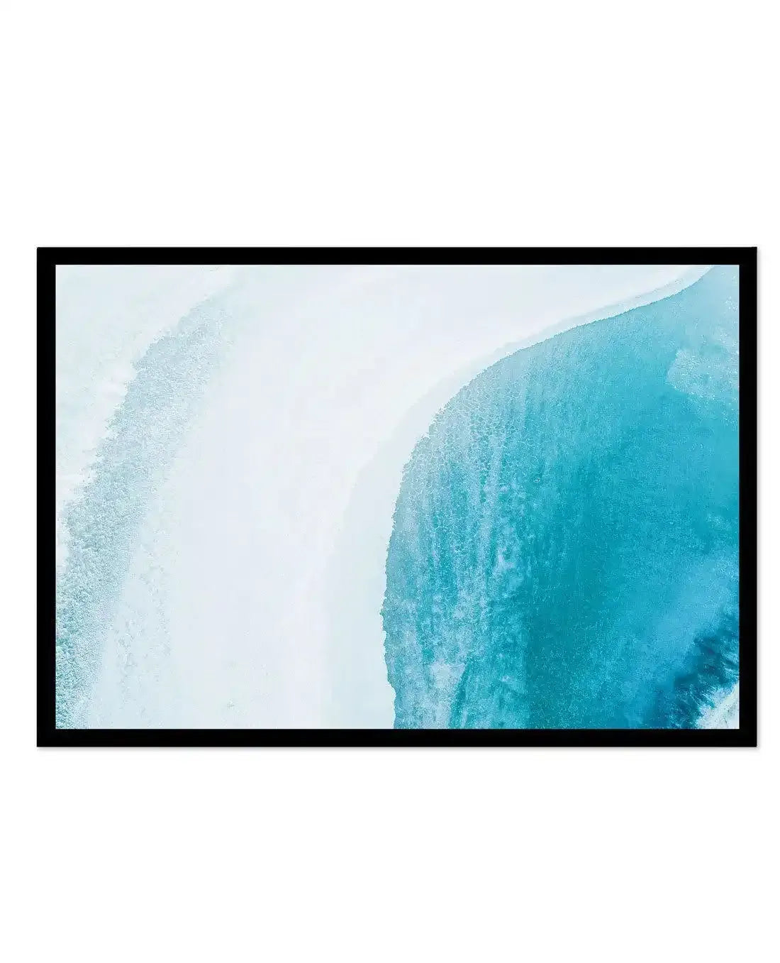 Salt Lakes | SA Art Print-PRINT-Olive et Oriel-Olive et Oriel-A5 | 5.8" x 8.3" | 14.8 x 21cm-Black-With White Border-Buy-Australian-Art-Prints-Online-with-Olive-et-Oriel-Your-Artwork-Specialists-Austrailia-Decorate-With-Coastal-Photo-Wall-Art-Prints-From-Our-Beach-House-Artwork-Collection-Fine-Poster-and-Framed-Artwork