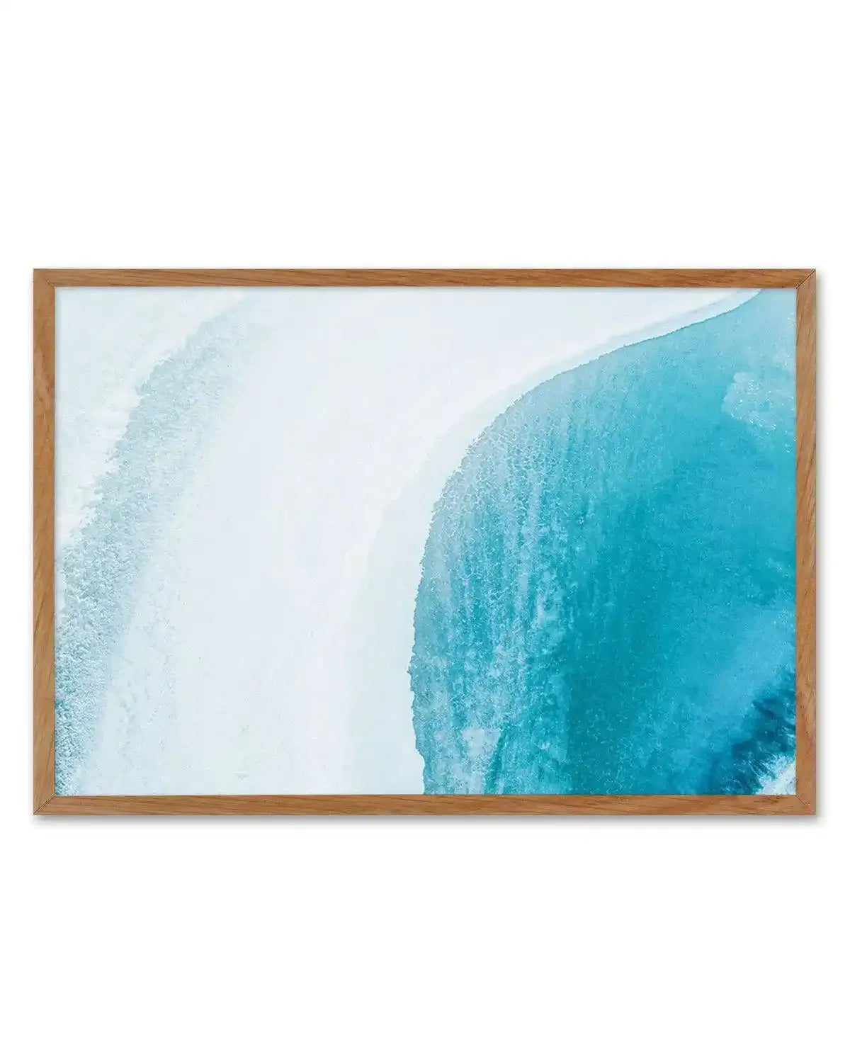 Salt Lakes | SA Art Print-PRINT-Olive et Oriel-Olive et Oriel-50x70 cm | 19.6" x 27.5"-Walnut-With White Border-Buy-Australian-Art-Prints-Online-with-Olive-et-Oriel-Your-Artwork-Specialists-Austrailia-Decorate-With-Coastal-Photo-Wall-Art-Prints-From-Our-Beach-House-Artwork-Collection-Fine-Poster-and-Framed-Artwork