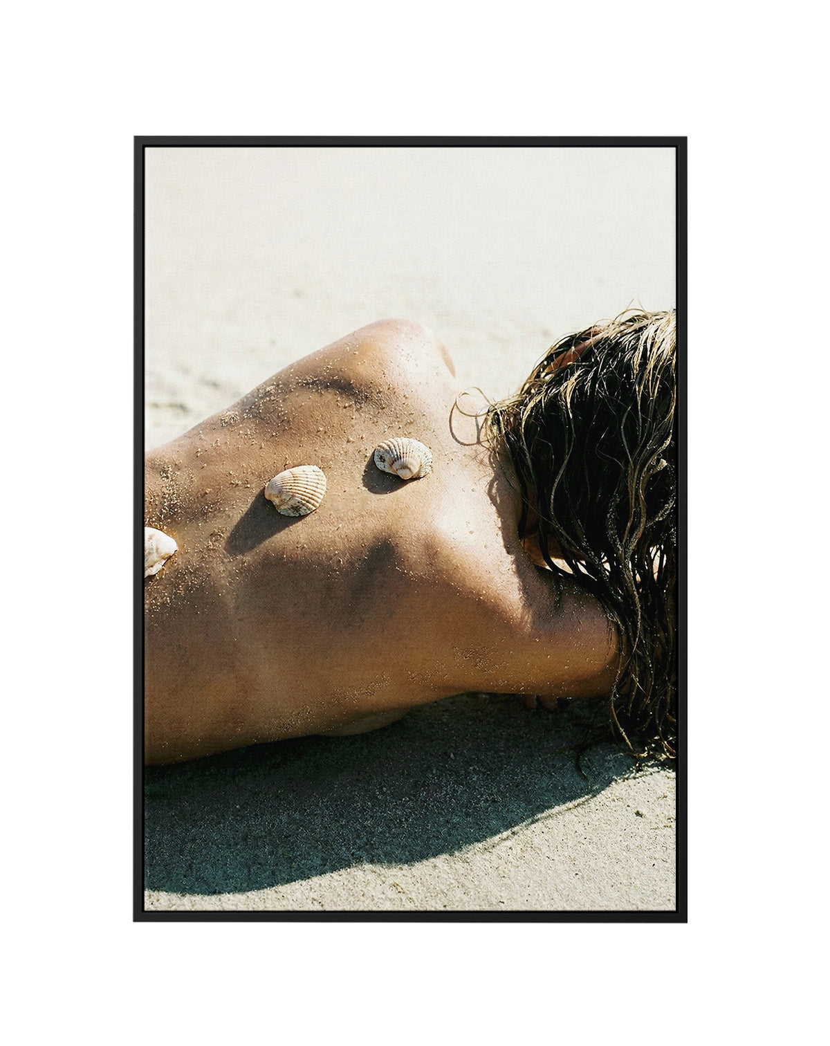 Salt Offering | Framed Canvas Art Print