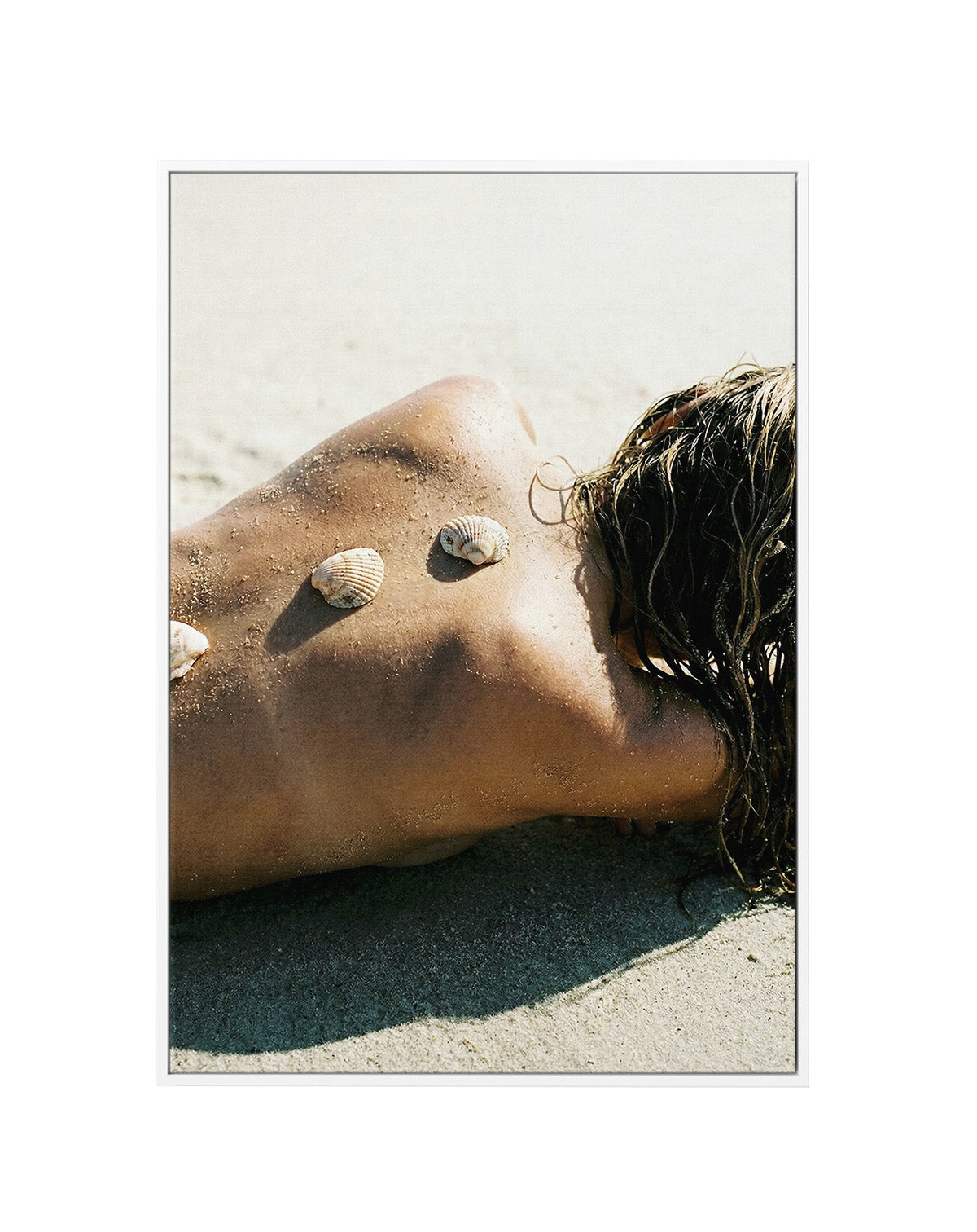 Salt Offering | Framed Canvas Art Print