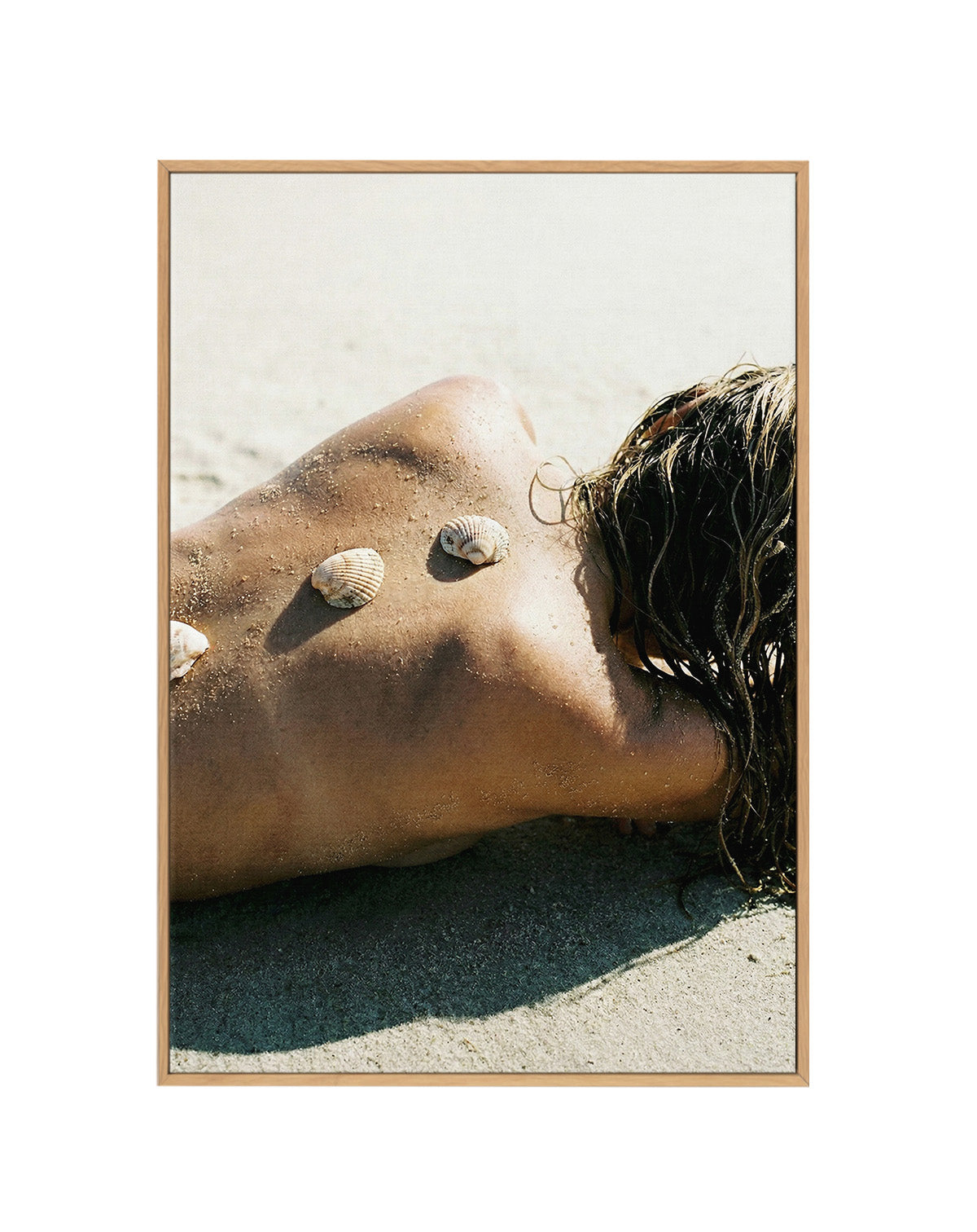 Salt Offering | Framed Canvas Art Print