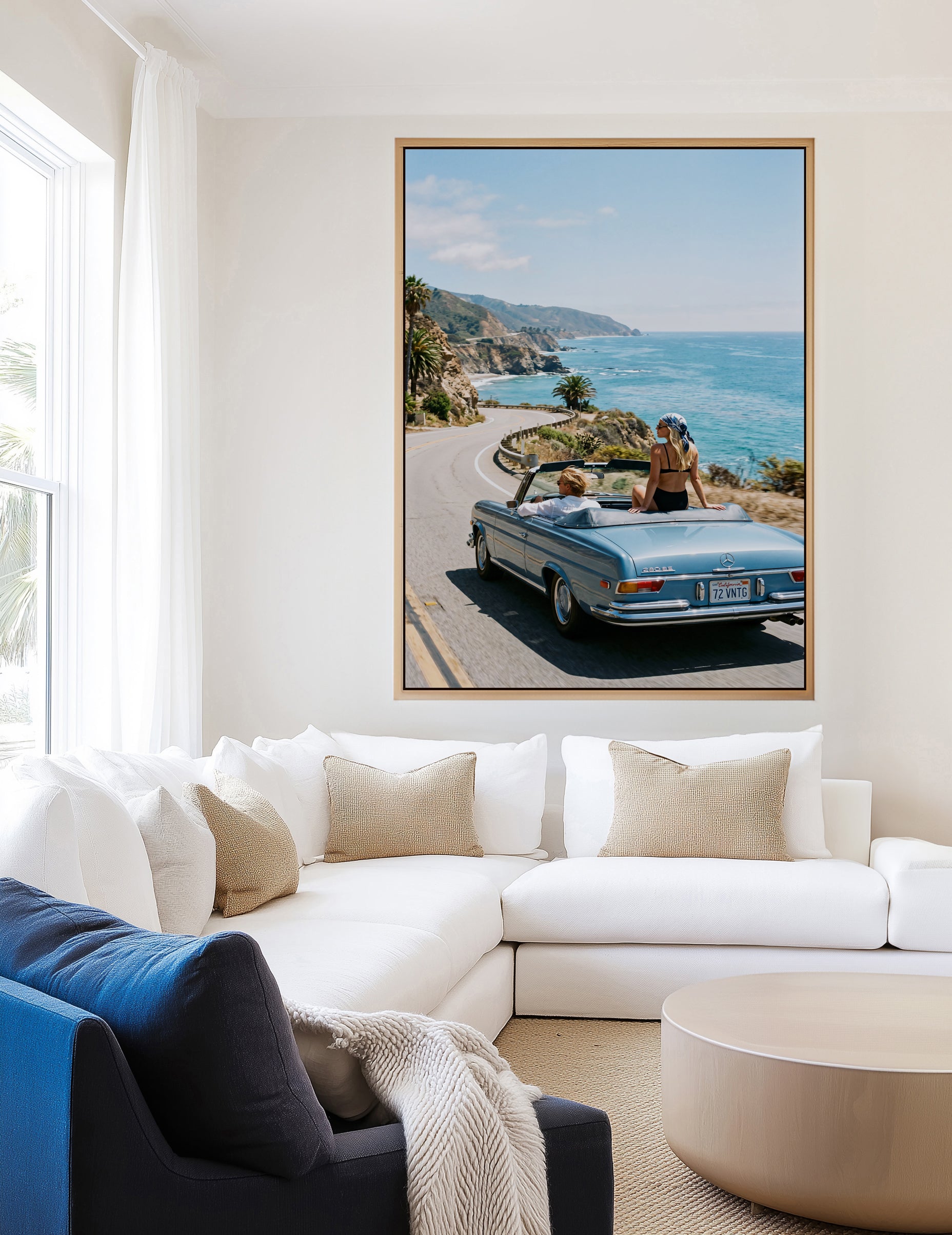 Salt & Chrome I | Framed Canvas Art Print