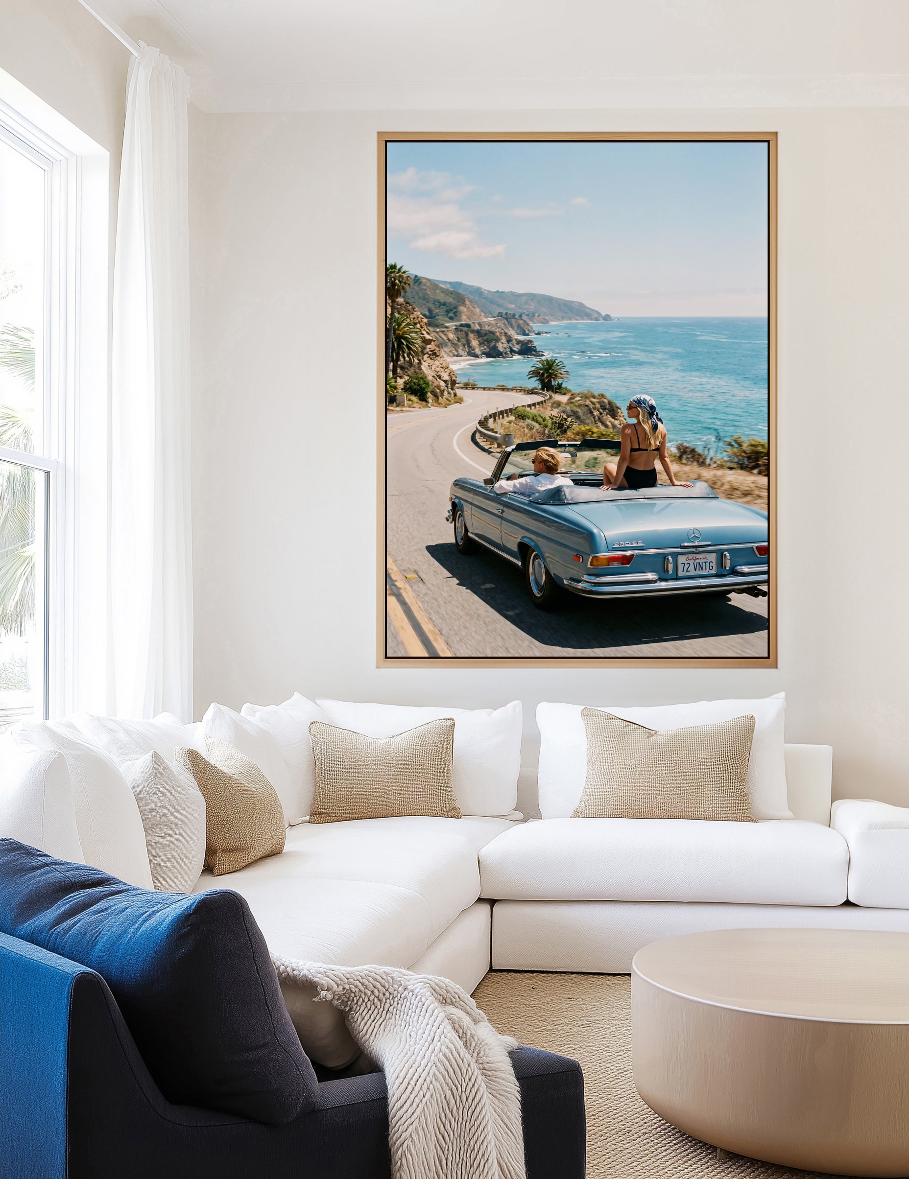 Salt & Chrome I | Framed Canvas Art Print