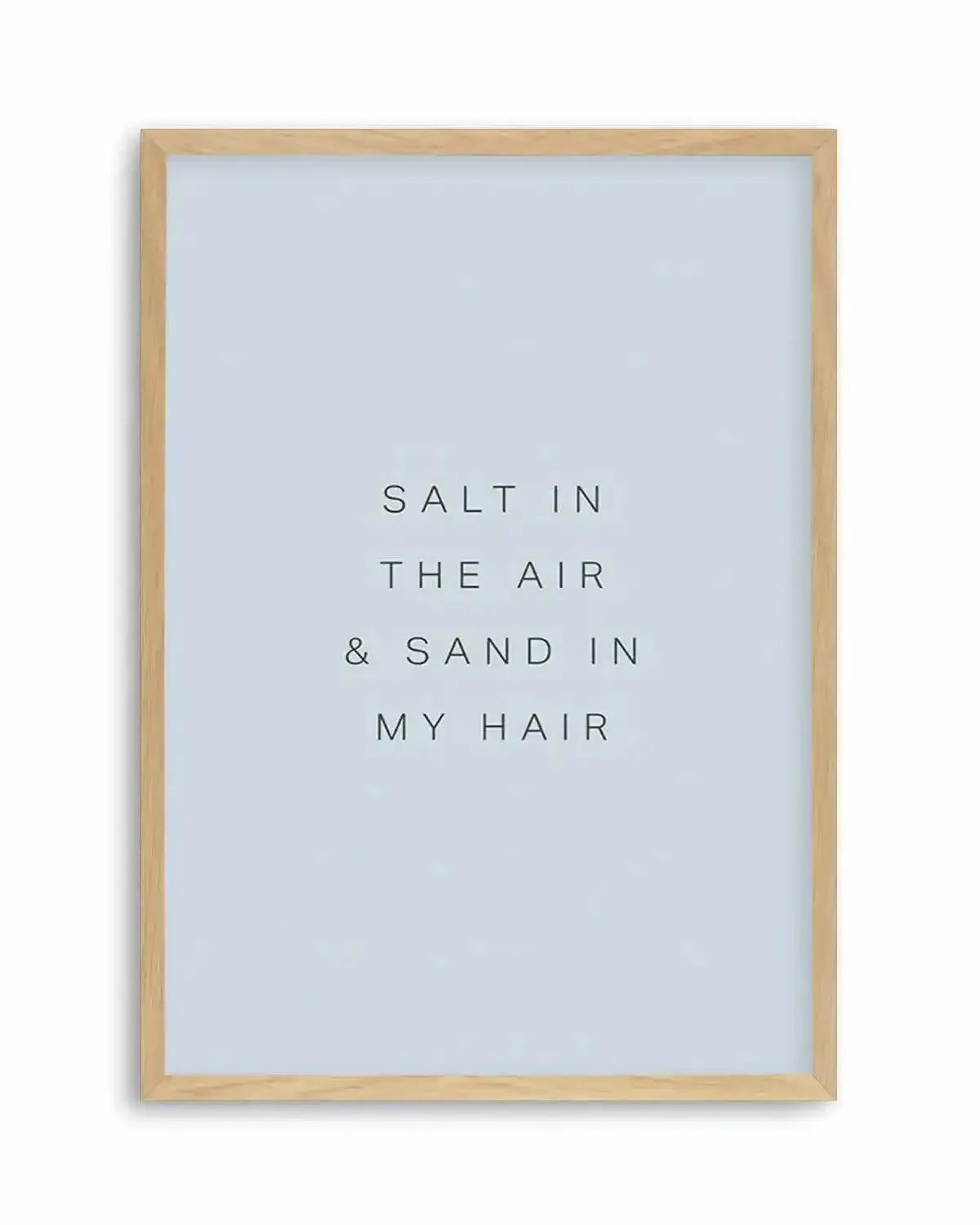 Salt in the Air Art Print from Olive et Oriel where you can shop wallpaper and artworks online