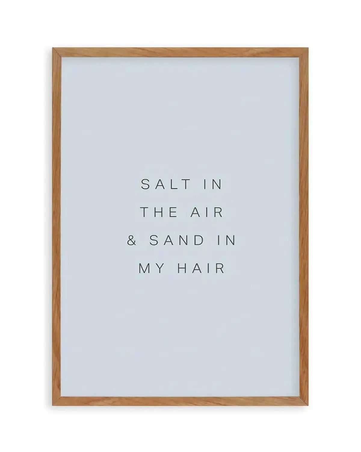 Salt in the Air Art Print from Olive et Oriel where you can shop wallpaper and artworks online
