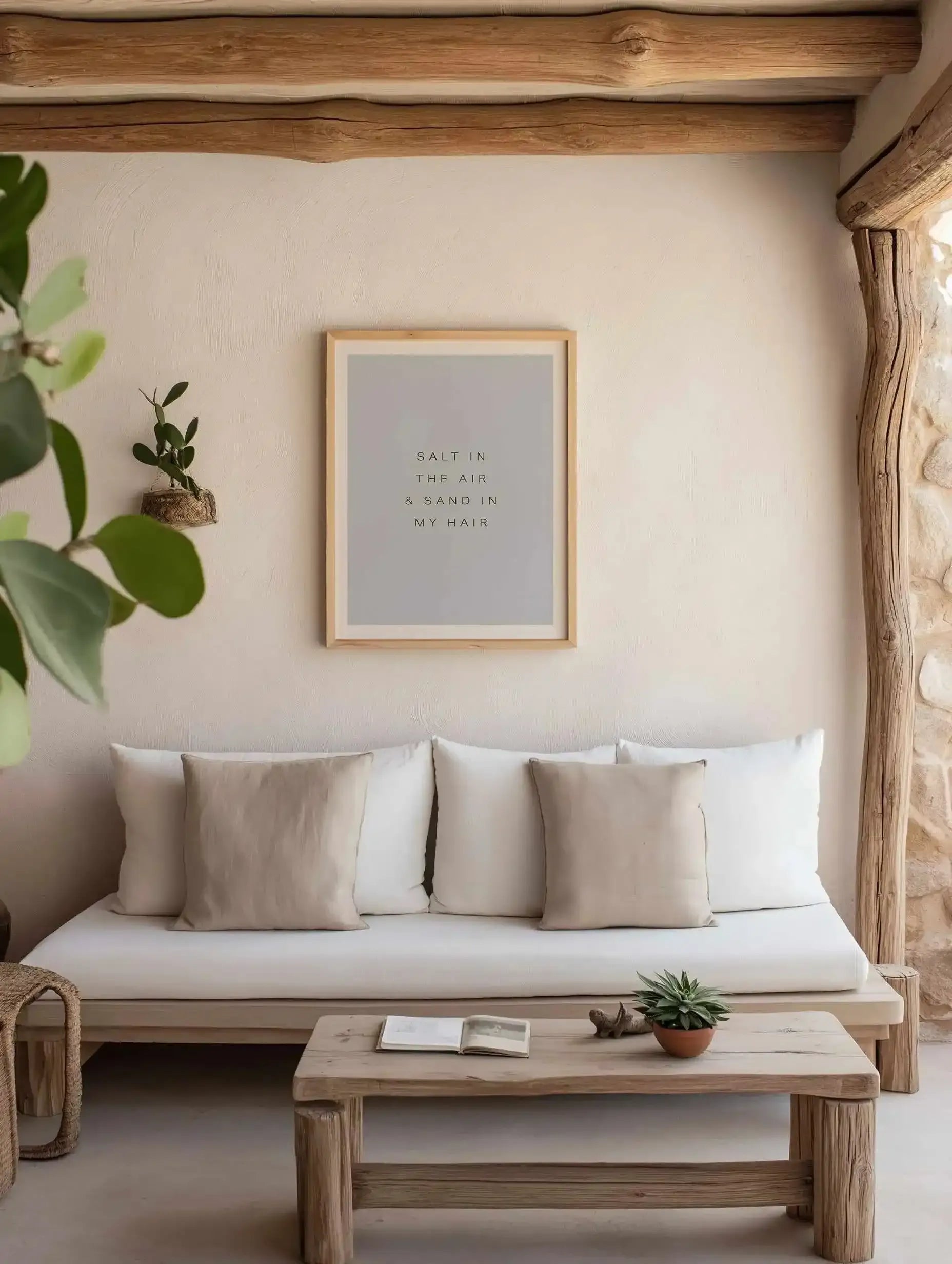 Salt in the Air Art Print from Olive et Oriel where you can shop wallpaper and artworks online