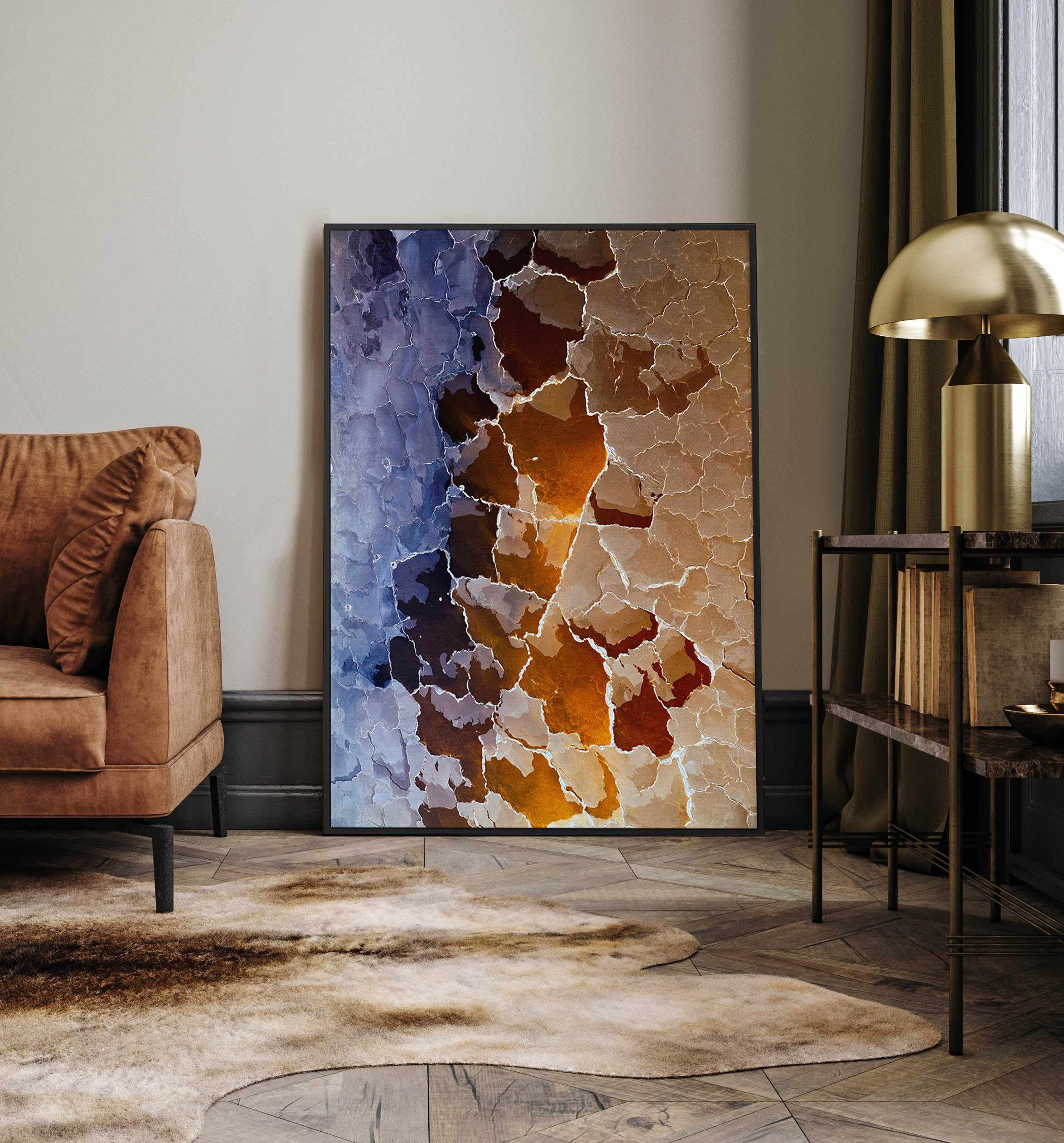 Salt Flat by Phillip Chang | Framed Canvas Art Print