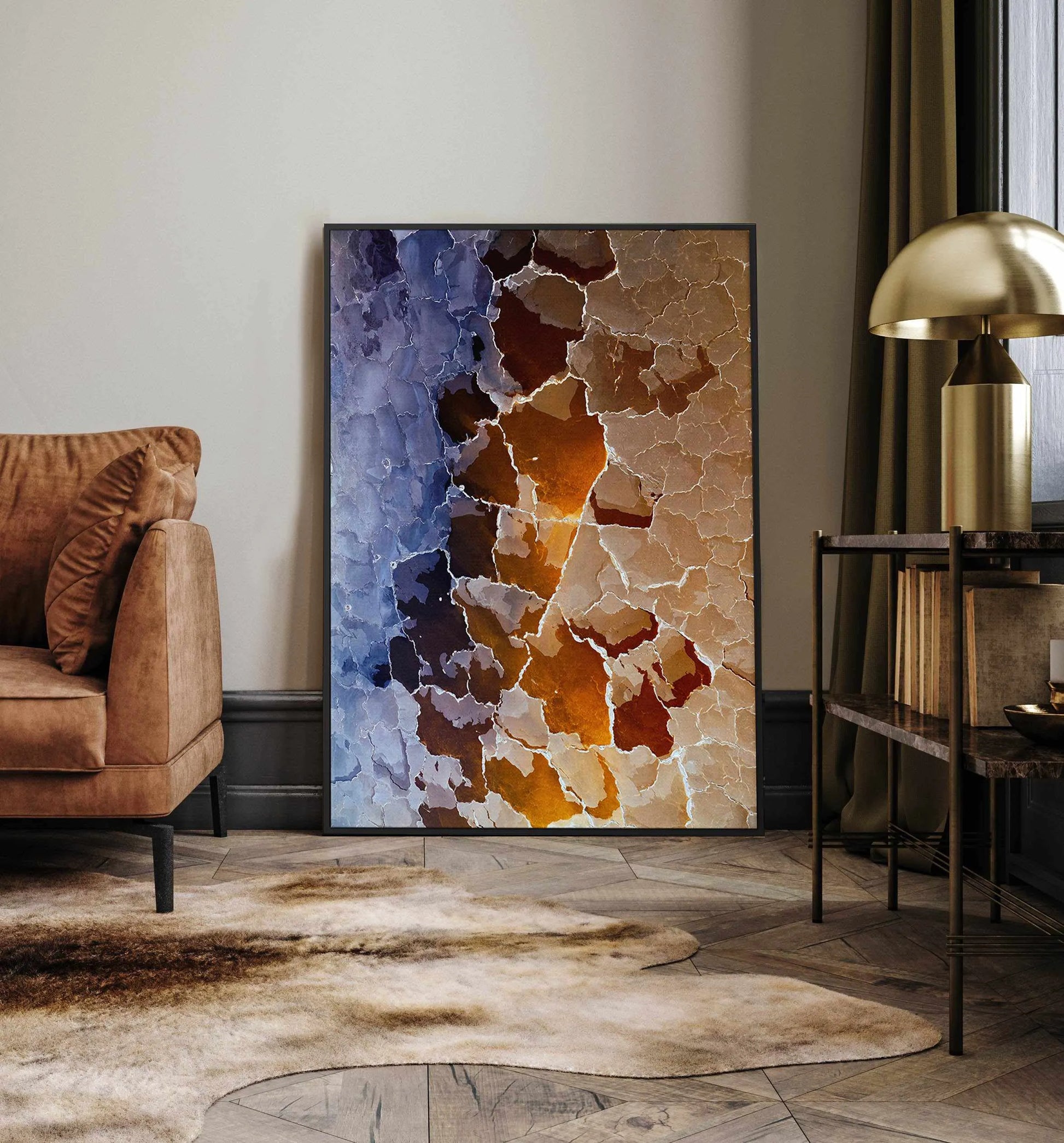 Salt Flat by Phillip Chang | Framed Canvas Art Print from Olive et Oriel where you can shop wallpaper and artworks online