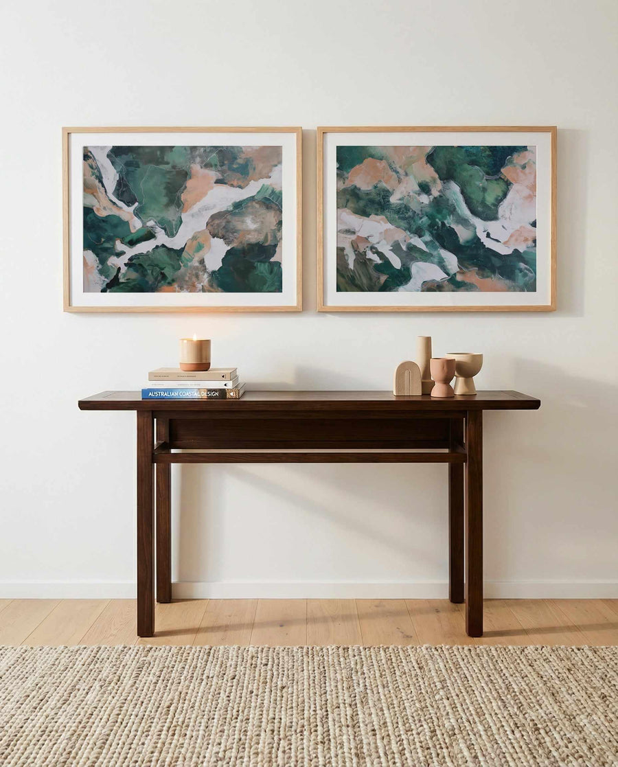 Saltwater Terrain I | Art Print from Olive et Oriel where you can shop wallpaper and artworks online